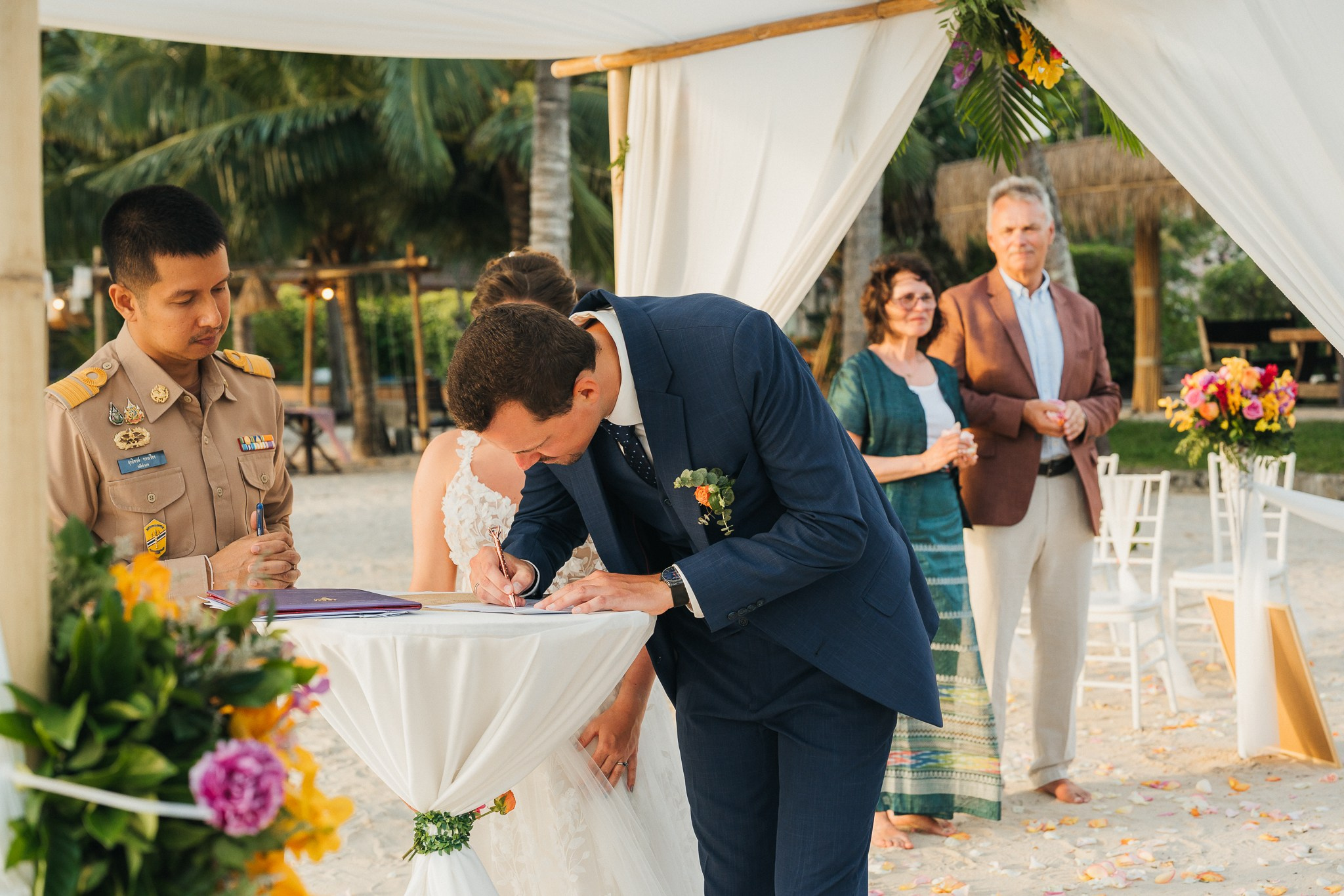 Louisa & Sascha 18.04.2025. Mariage à Koh Samui, en Thaïlande. Whatsapp: +66 94 3 650 301