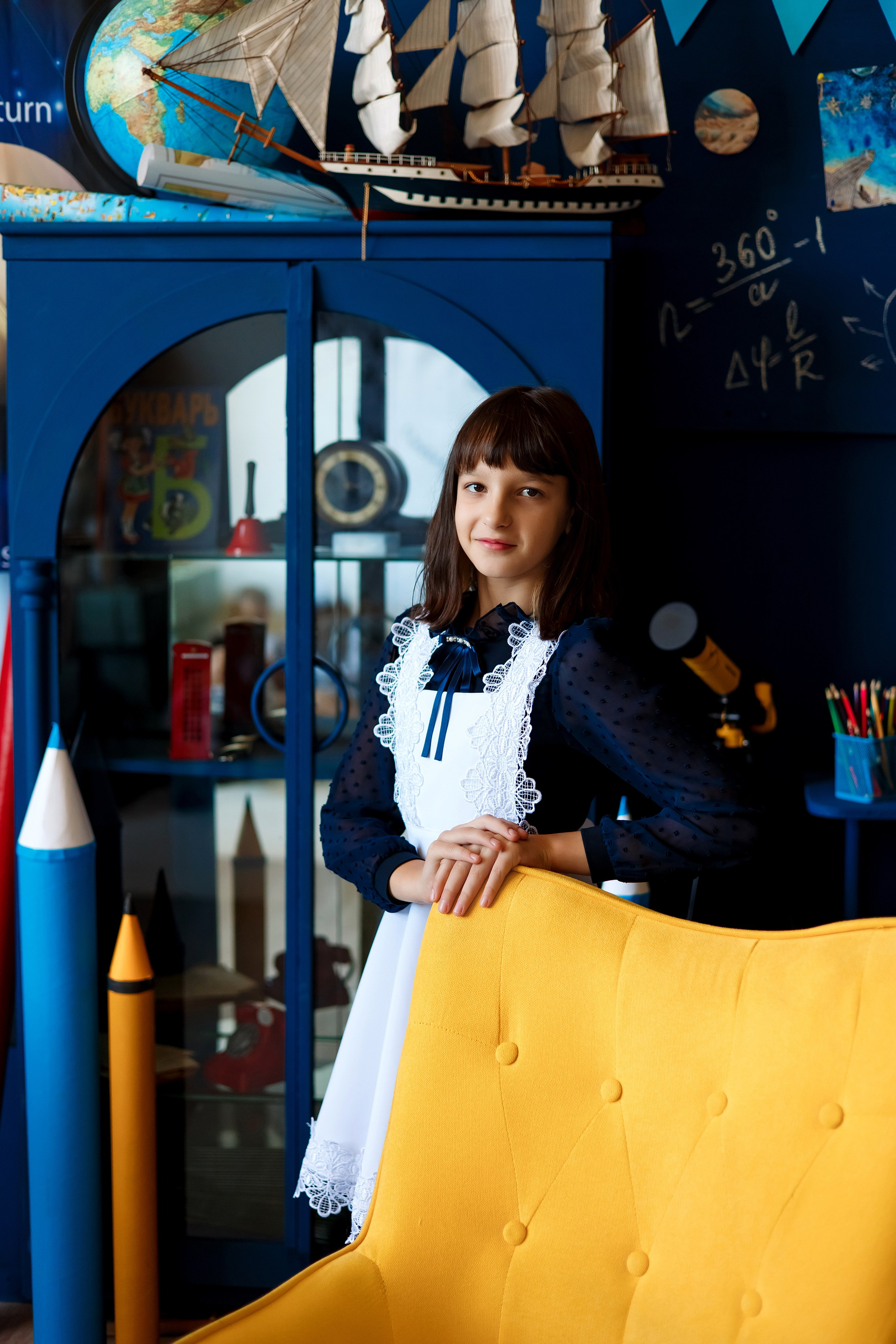 4 класс фотосессия в фотостудии. Фотограф Любовь Корниенко, Примоский край