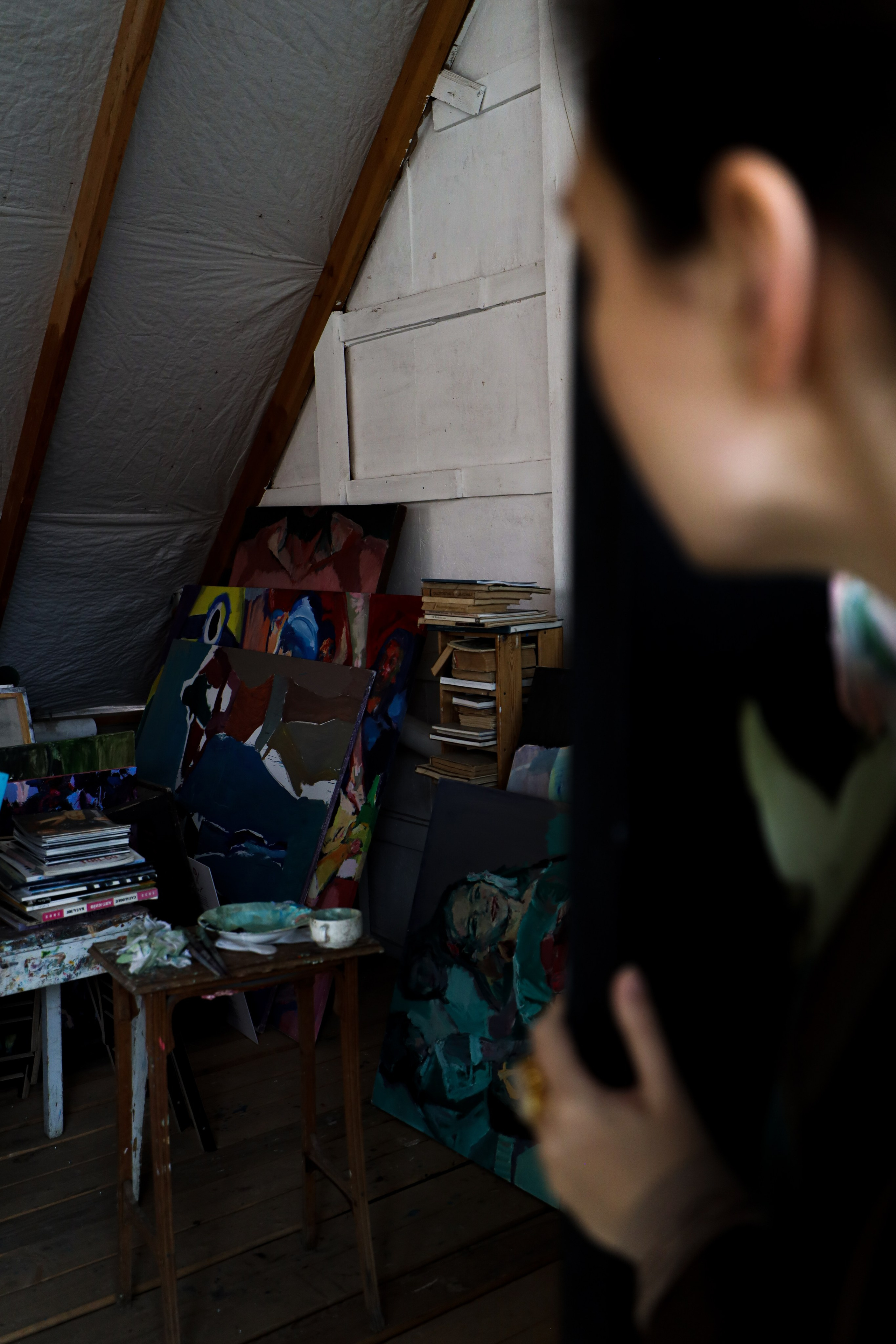 Художники Ренат Рамазанов и Александра Сырбу. Дженбаз Павел — фотограф в Ялте