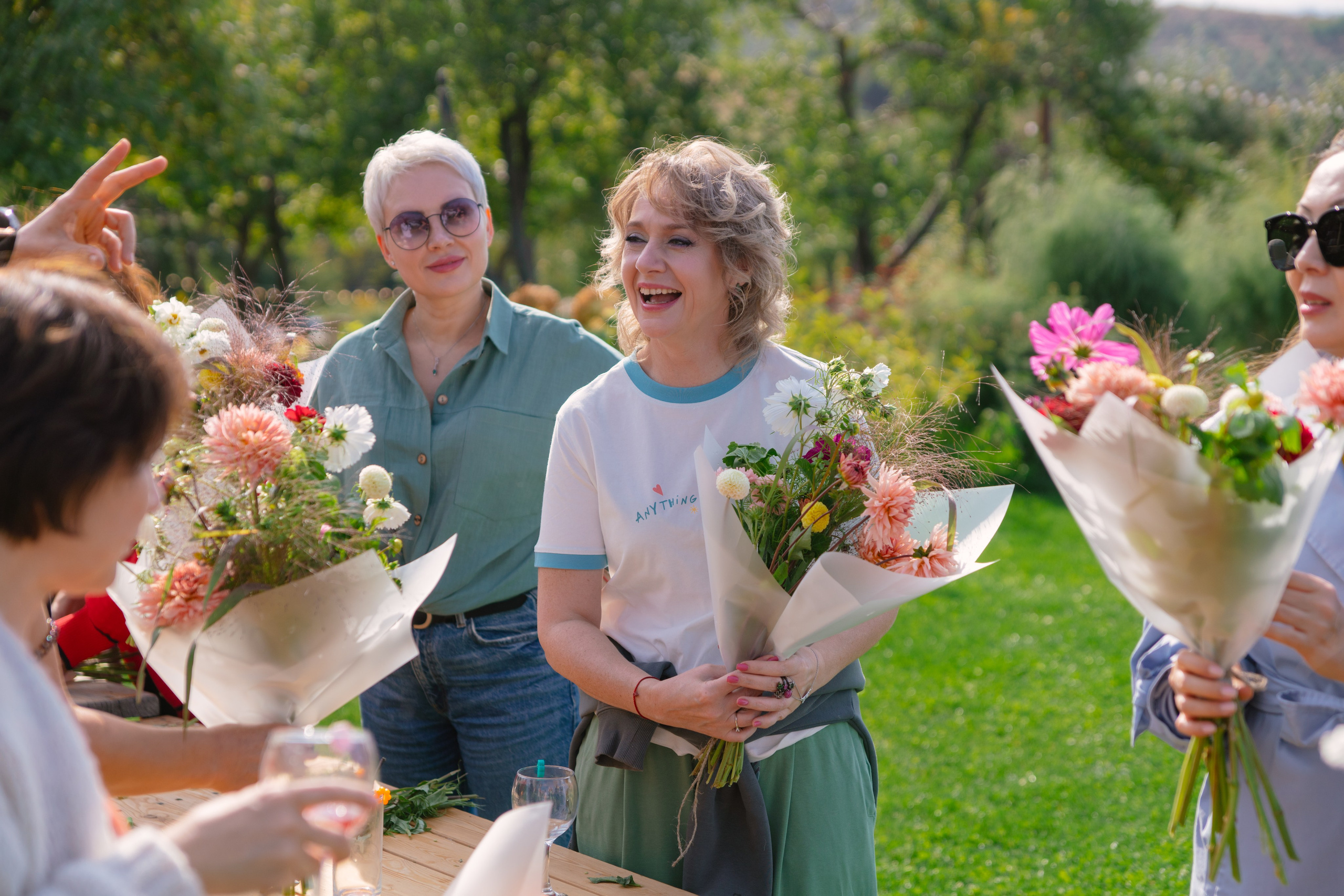 День Рождения в Daisy Flowers. Профессиональная съемка в Алматы