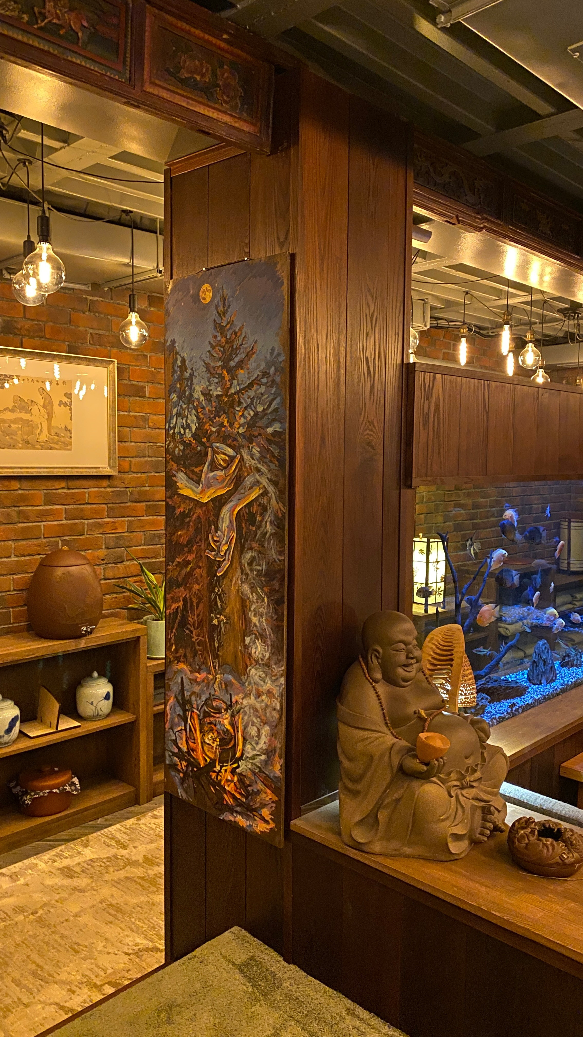 Чайная картина. Саша Гдетотам