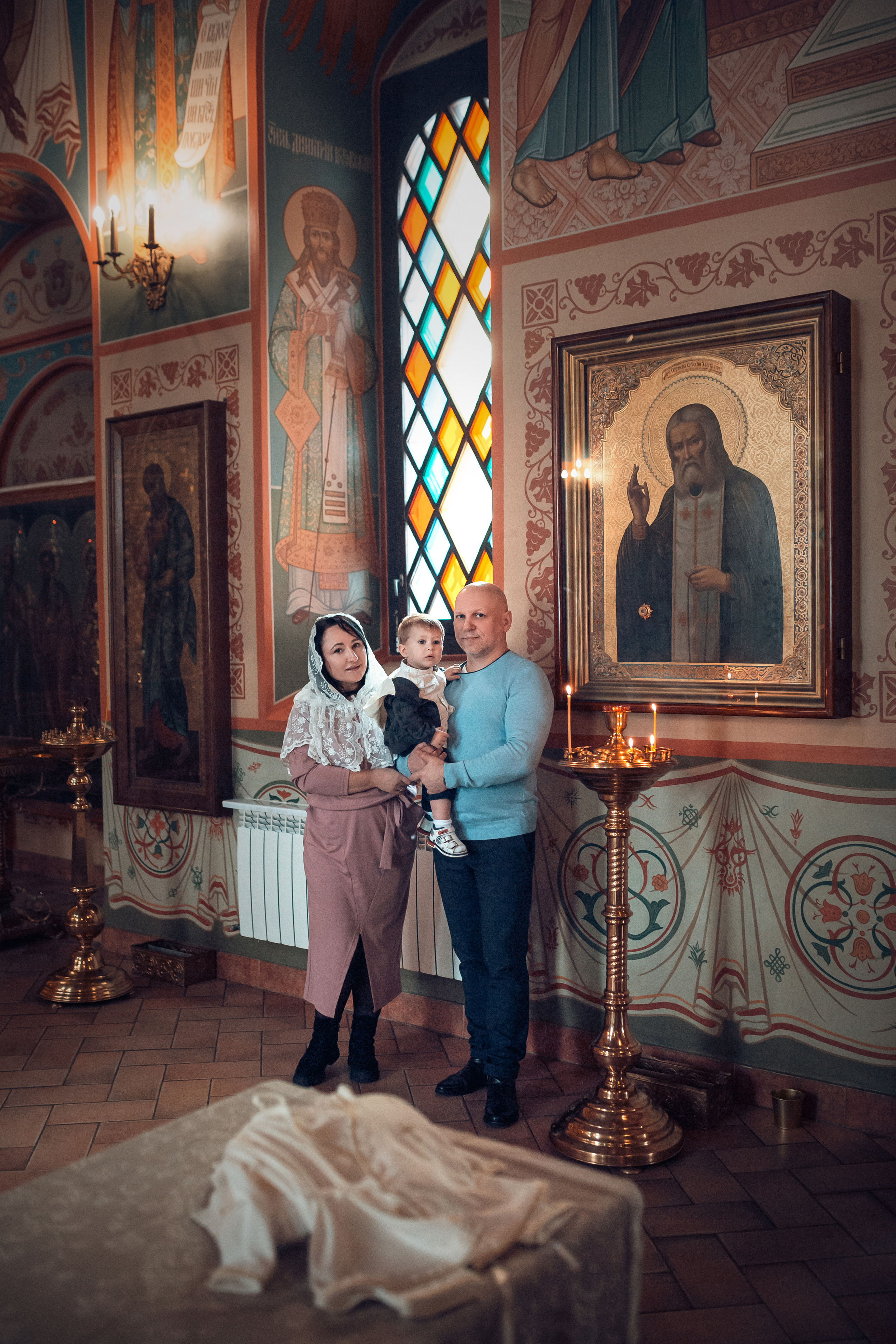 КРЕЩЕНИЕ. Фотограф новорожденных — ньюборн фотосессия Москва Анна Миронченко