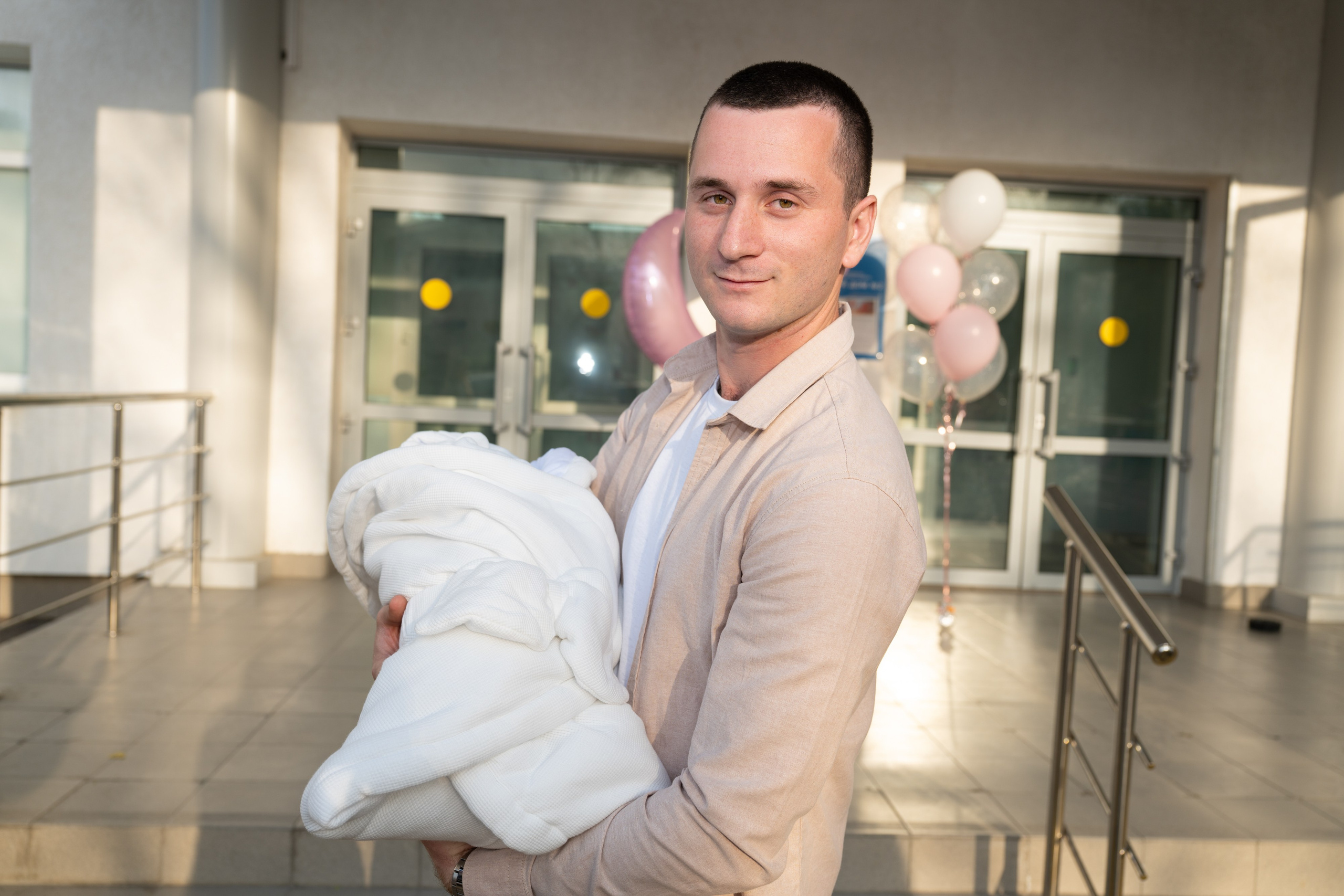 Выписка из роддома. Студийный и свадебный фотограф и видеограф в Севастополе — Юлия Макаренко