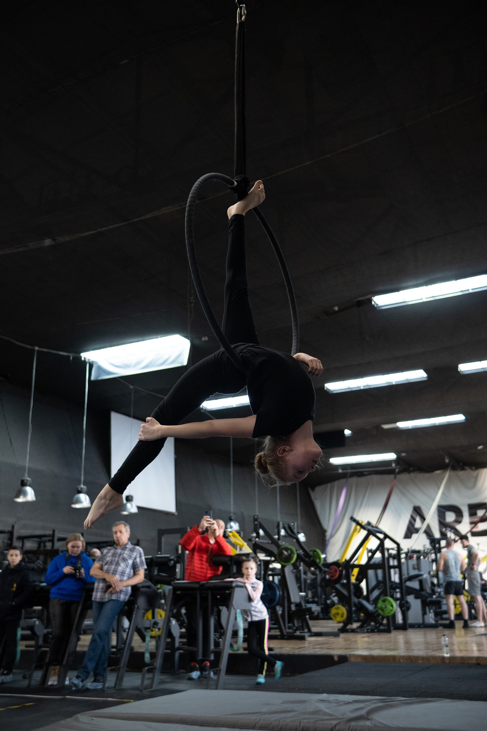 Внутриклубные соревнования по воздушной гимнастике 02.04.23