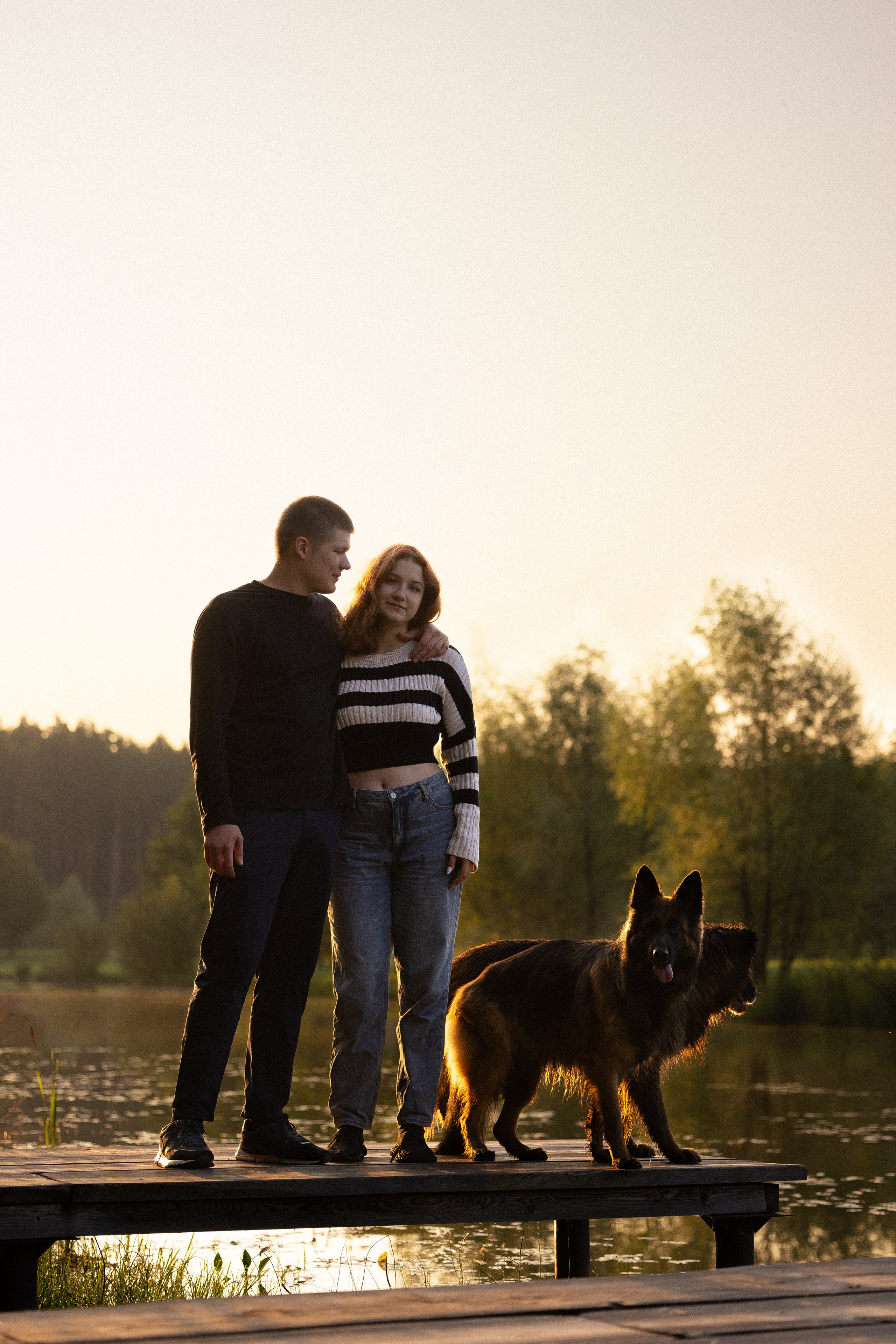 Алена, Матвей, Фанни и Фрея. Фотограф и видеограф анималист Аганина Дарья