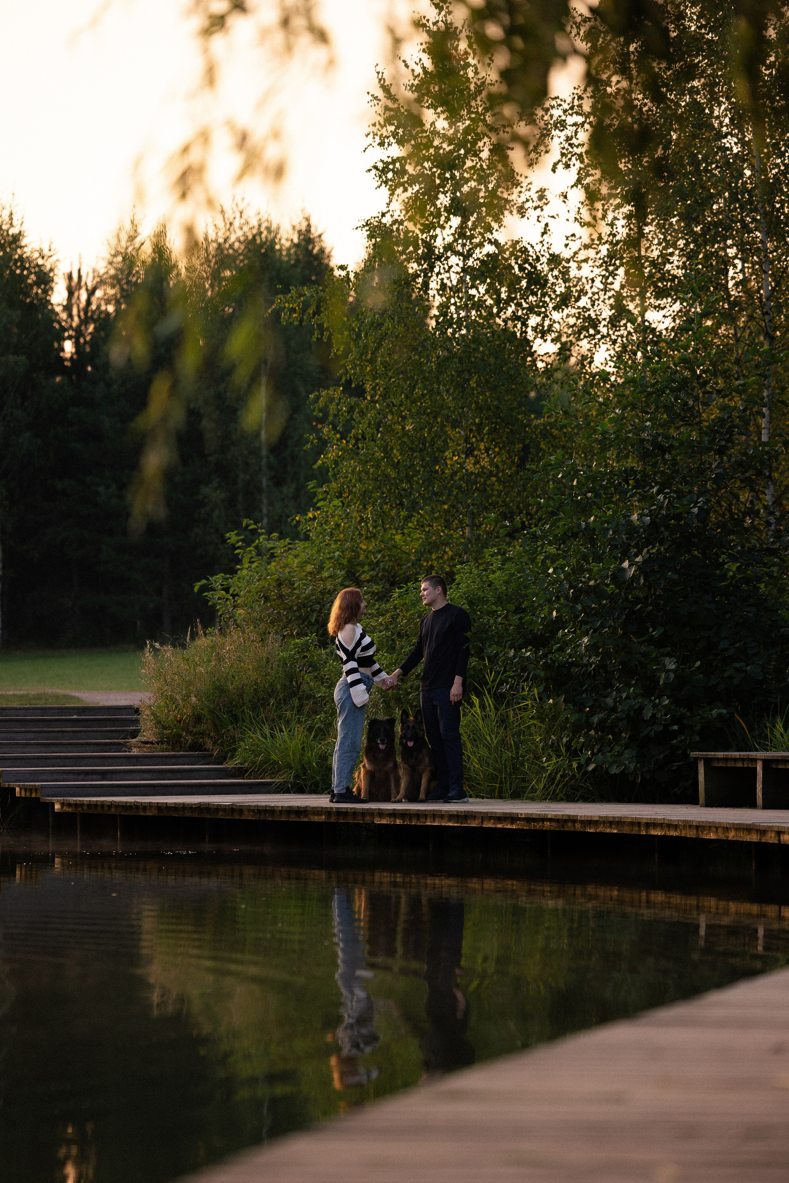 Алена, Матвей, Фанни и Фрея. Фотограф и видеограф анималист Аганина Дарья