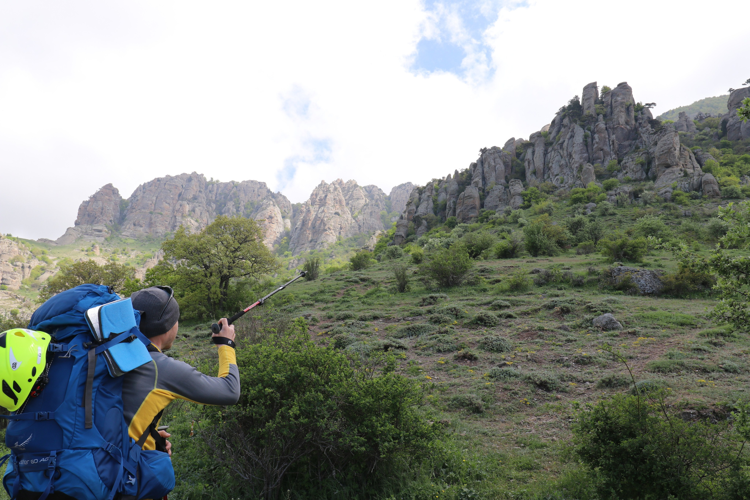 Крым. ЮБК (Бахчисарай, Демерджи, Судак). Первый скалолазный выезд. Май 2019. Путешественник-фотограф из Санкт-Петербурга Татьяна Свистулина