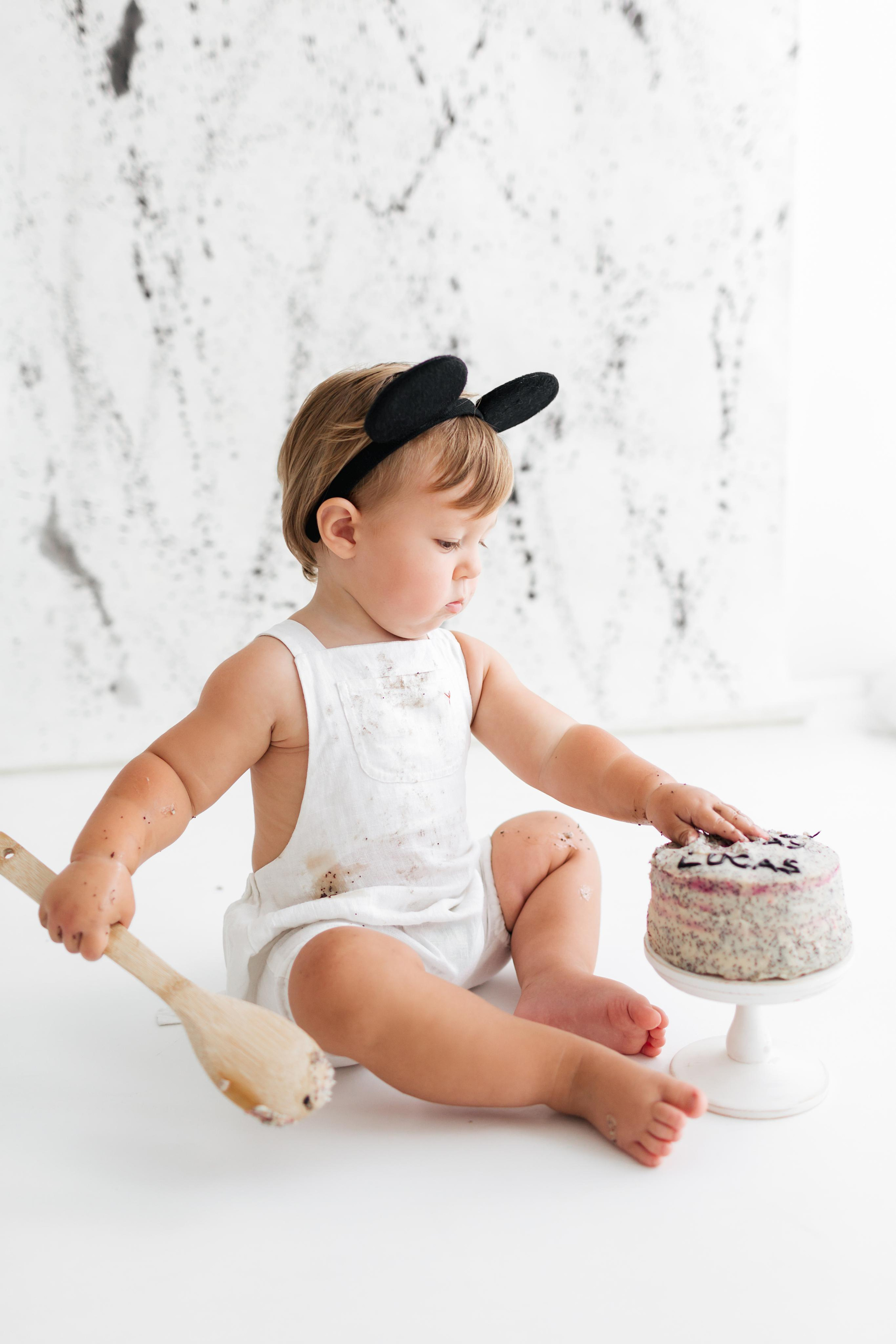 Фотосессия в стиле микки маус на годик