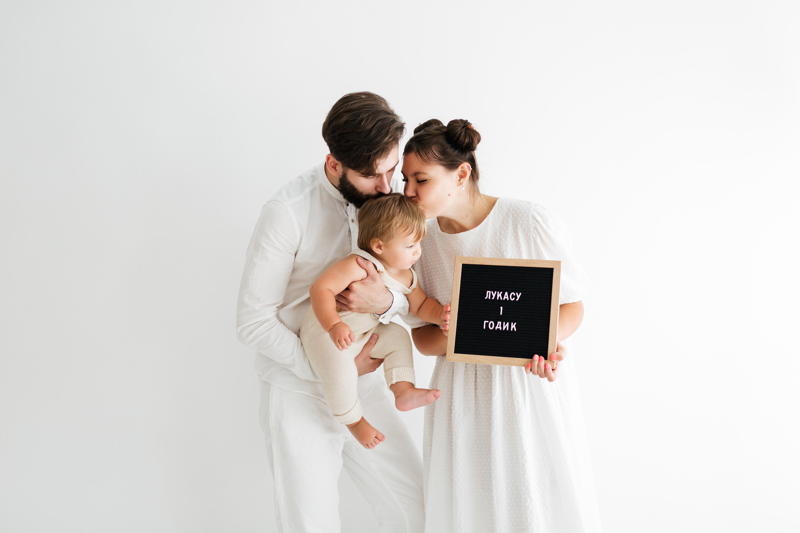Фотосессия на первый годик