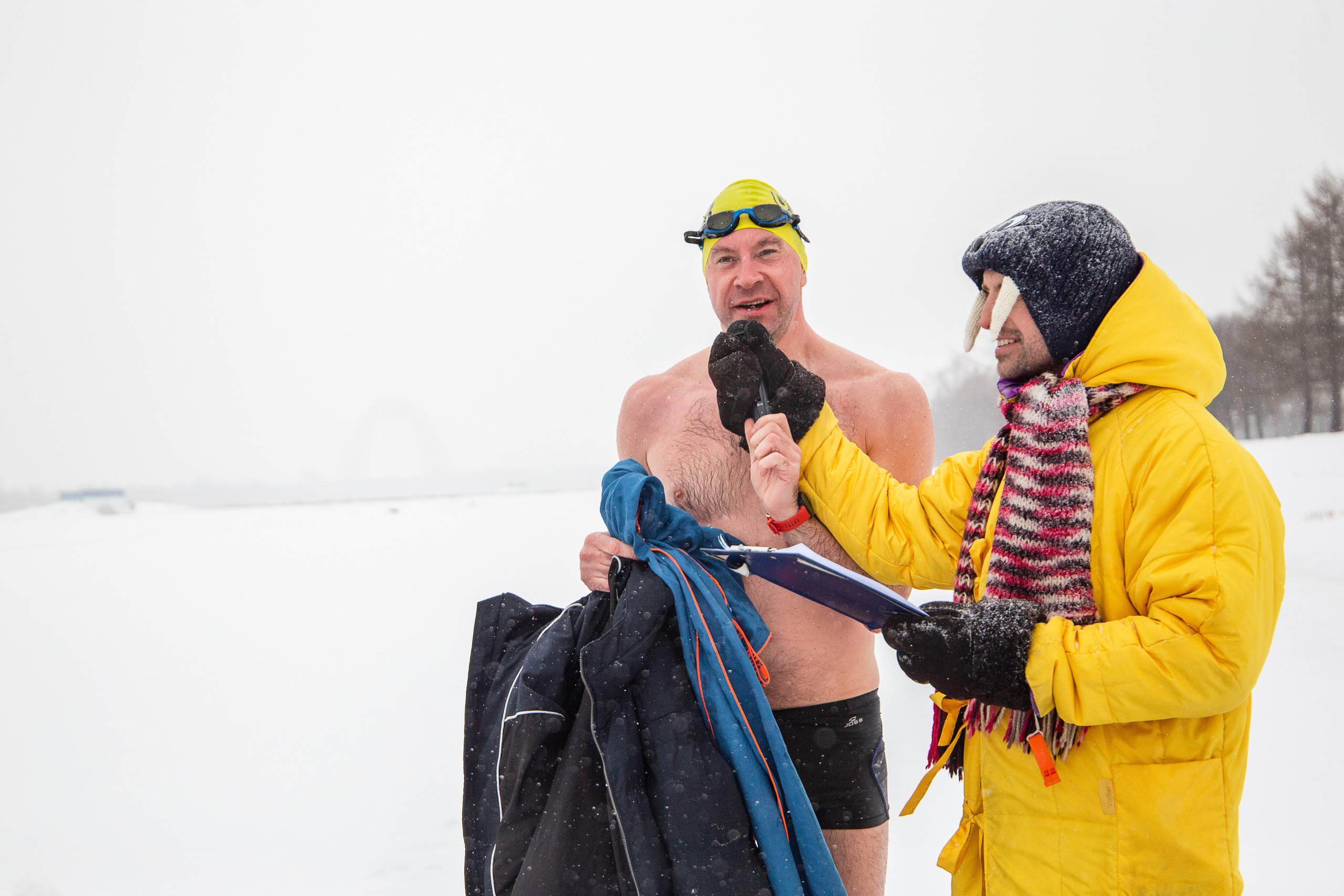 Моржи (спорт). Портретный фотограф в Москве Афанасьева Вера
