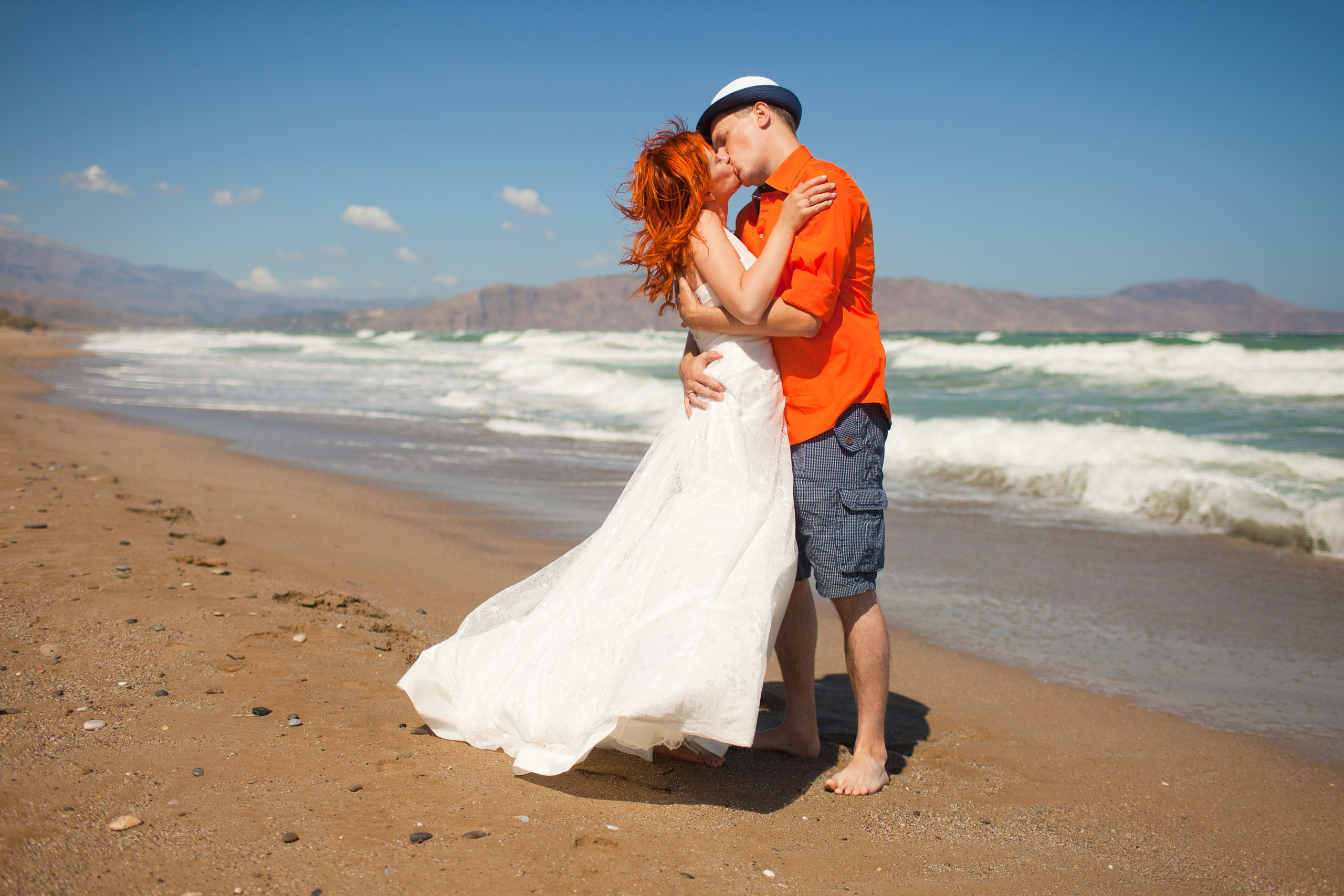 Надежда и Максим в Греции. Свадебный фотограф в Москве Екатерина Огарская