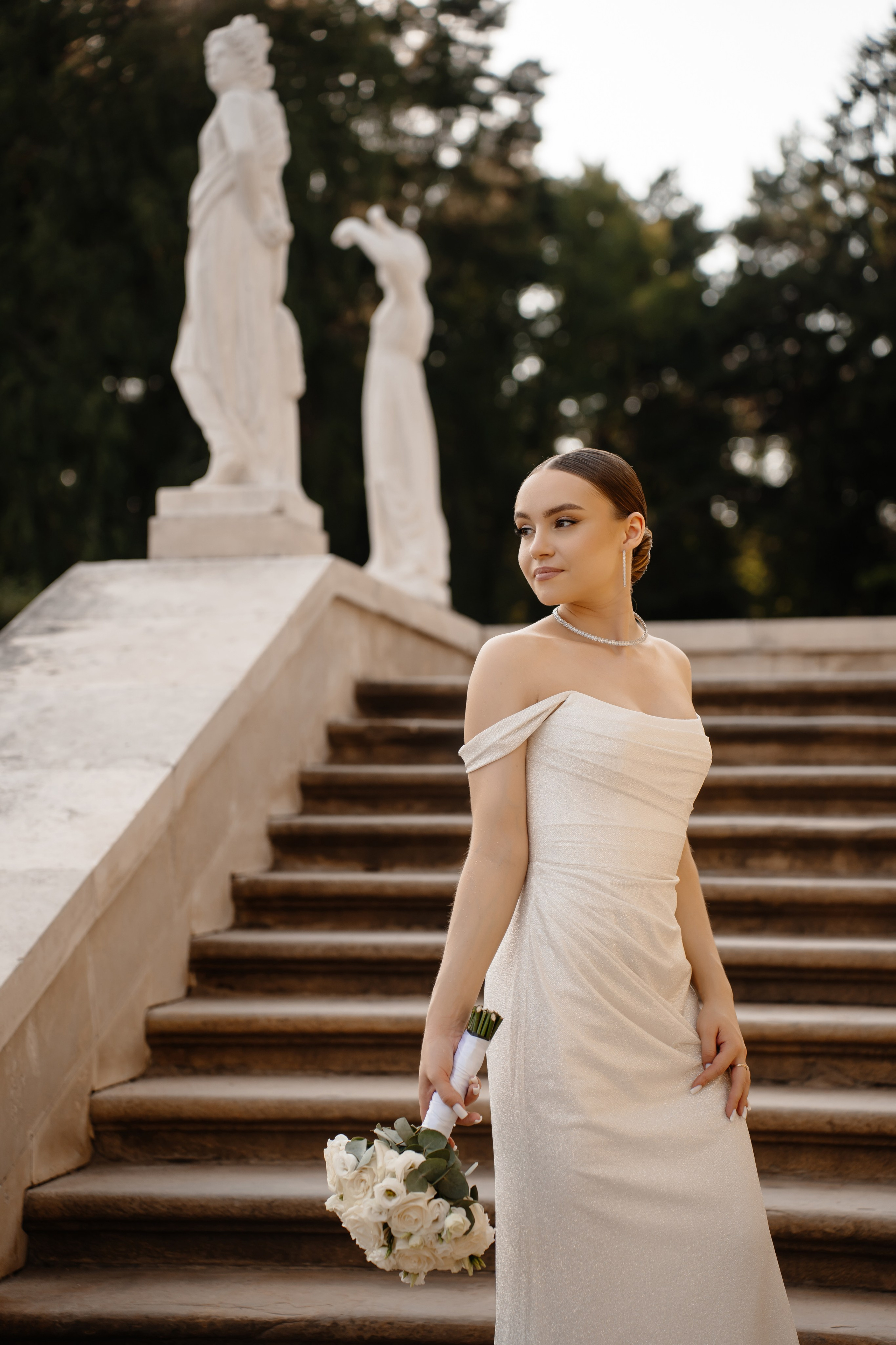 Свадебная фотосессия в парке Архангельское. Свадебный и семейный фотограф в Москве Светлана Зоткина