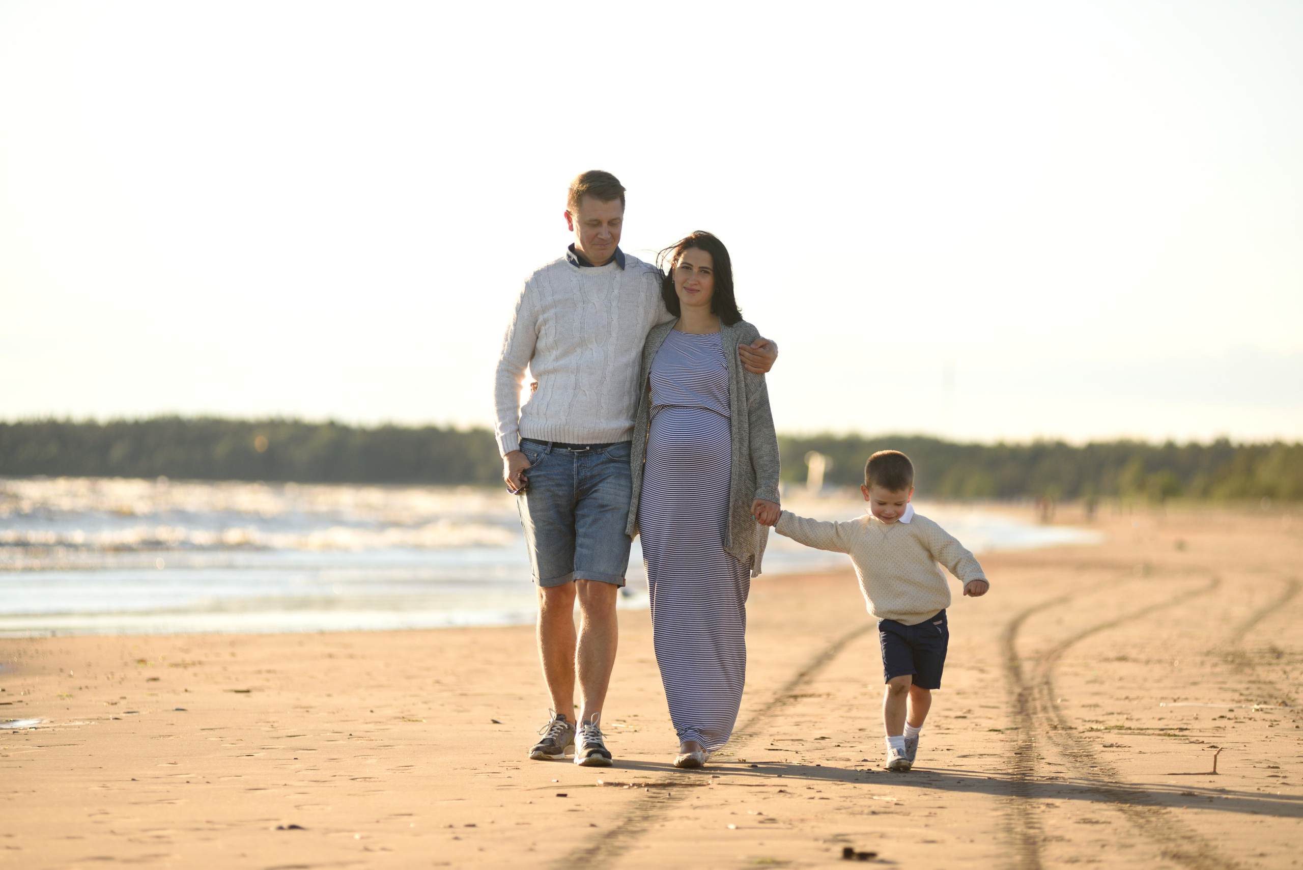 Семейная съемка на заливе. Фотограф в Санкт Петербурге Александра Вильдгрубе