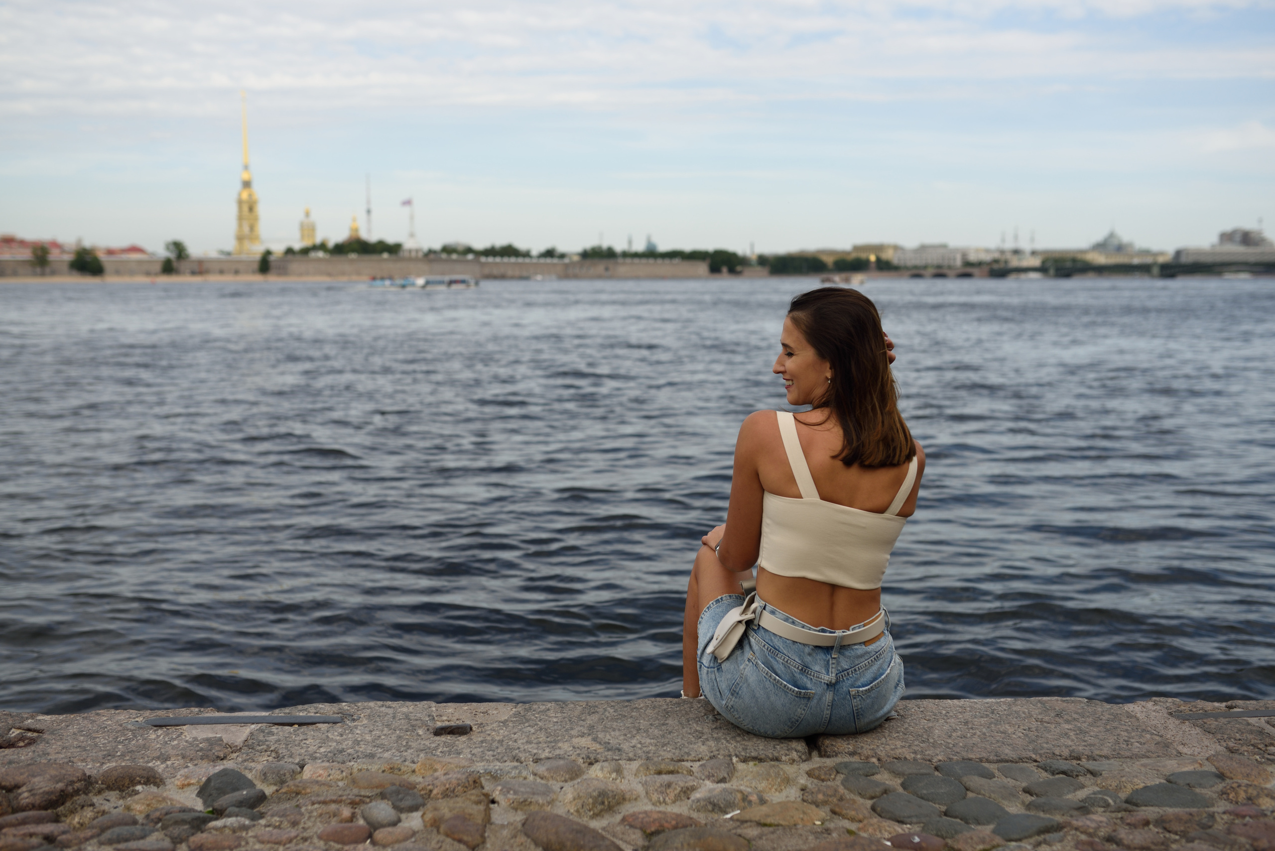 Настя, прогулка по центру. Фотограф в Санкт Петербурге Александра Вильдгрубе