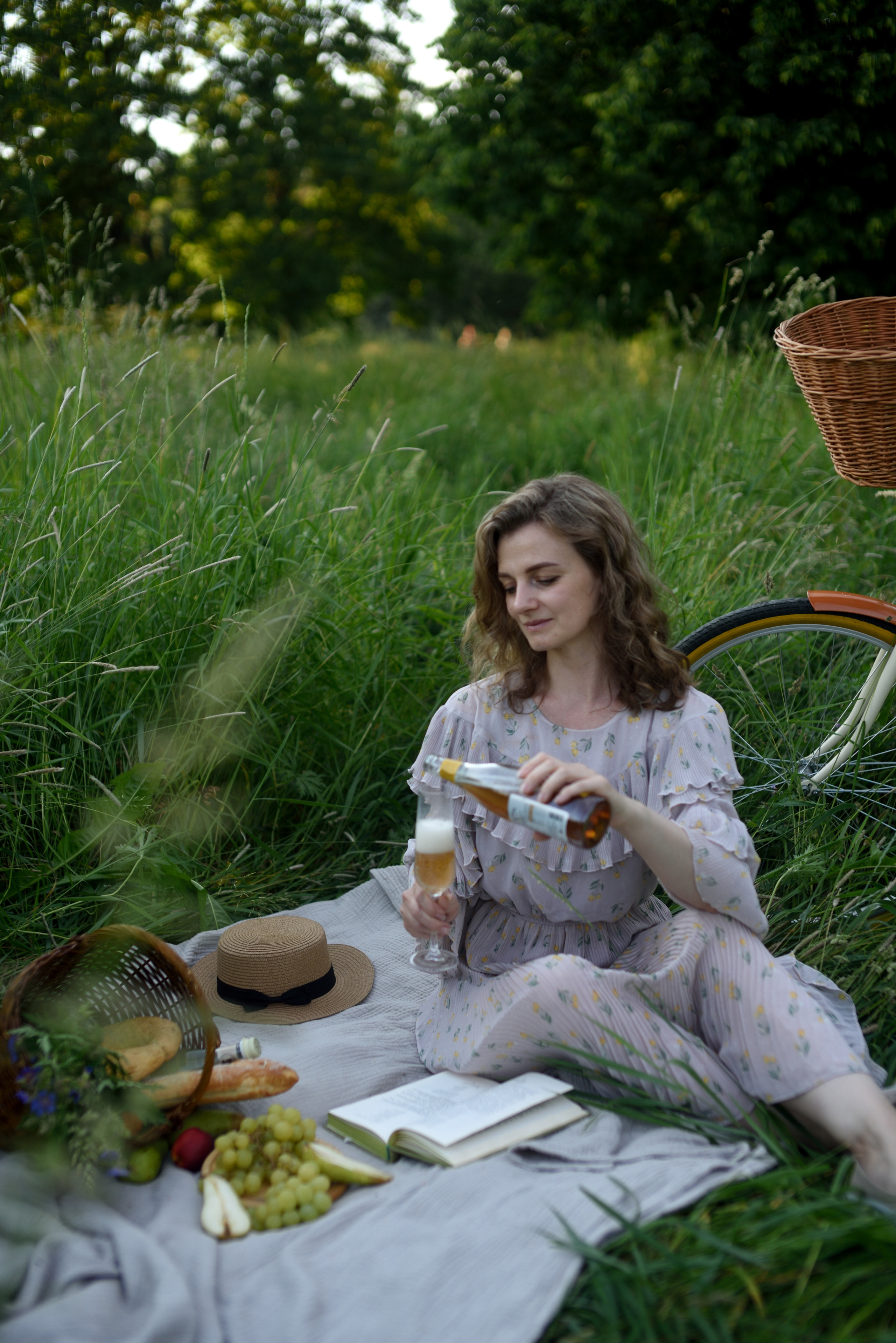 Женя. Прогулка в поле. Фотограф в Санкт Петербурге Александра Вильдгрубе