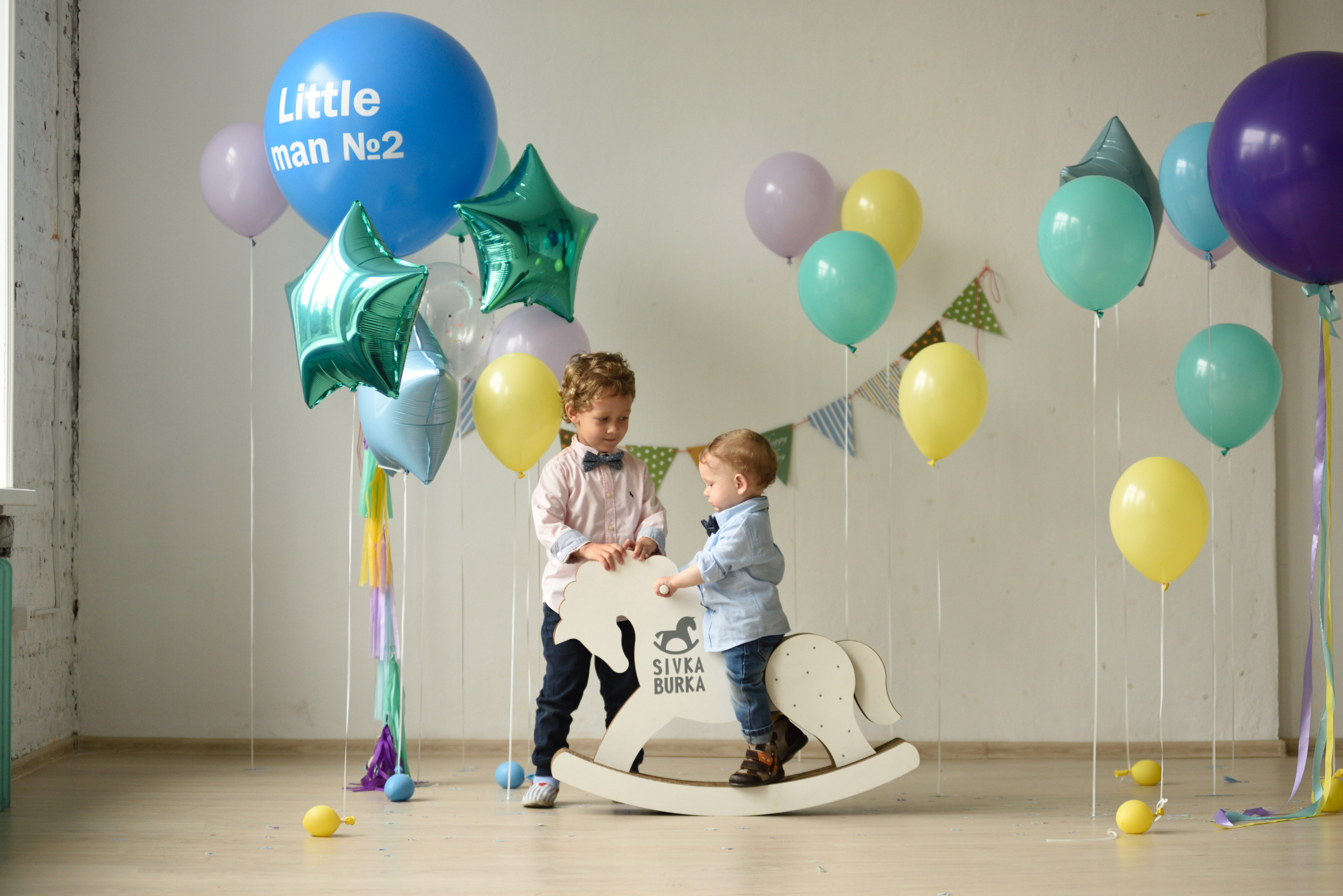 День рождение в студии. Фотограф в Санкт Петербурге Александра Вильдгрубе