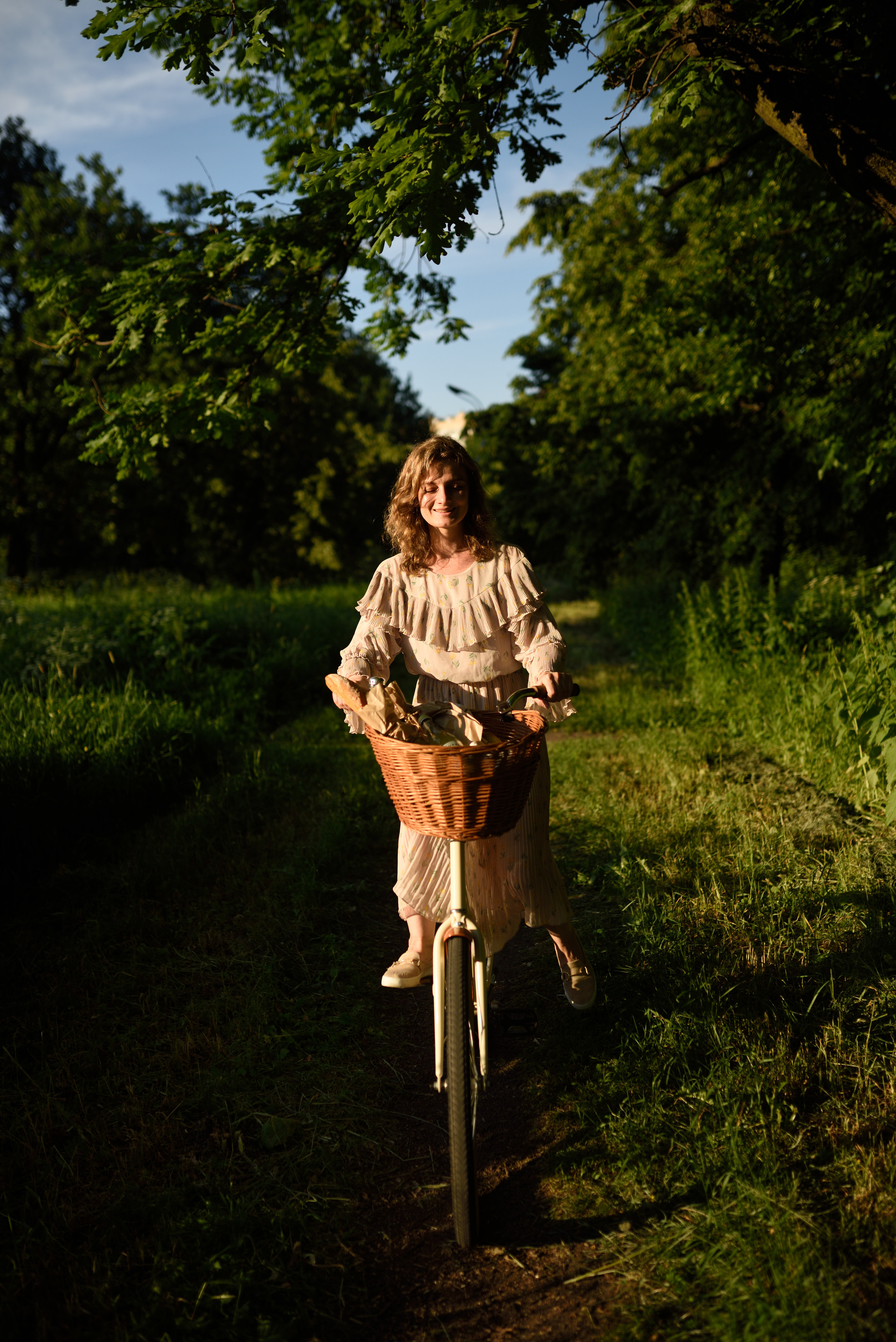 Женя. Прогулка в поле. Фотограф в Санкт Петербурге Александра Вильдгрубе