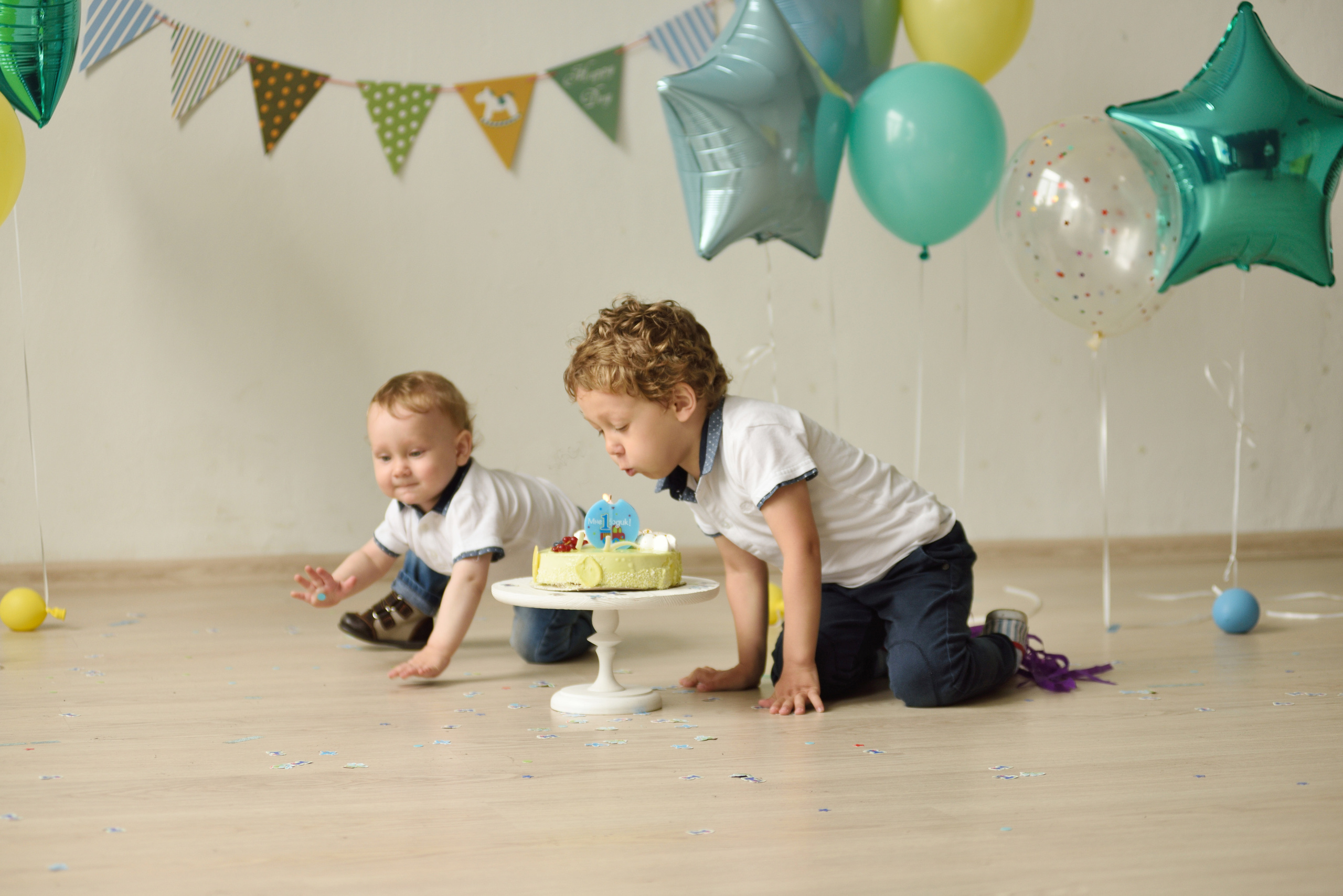 День рождение в студии. Фотограф в Санкт Петербурге Александра Вильдгрубе