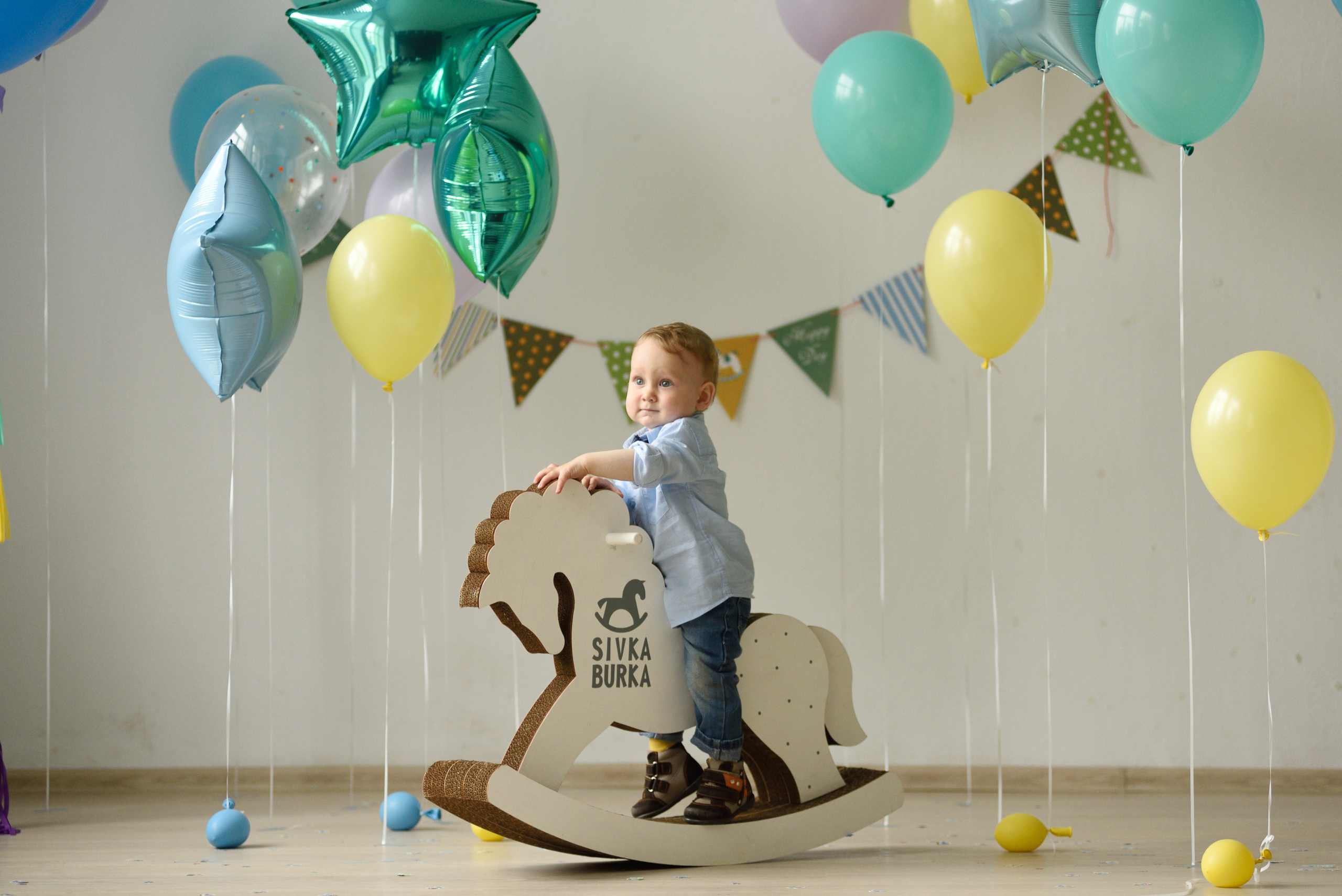 День рождение в студии. Фотограф в Санкт Петербурге Александра Вильдгрубе