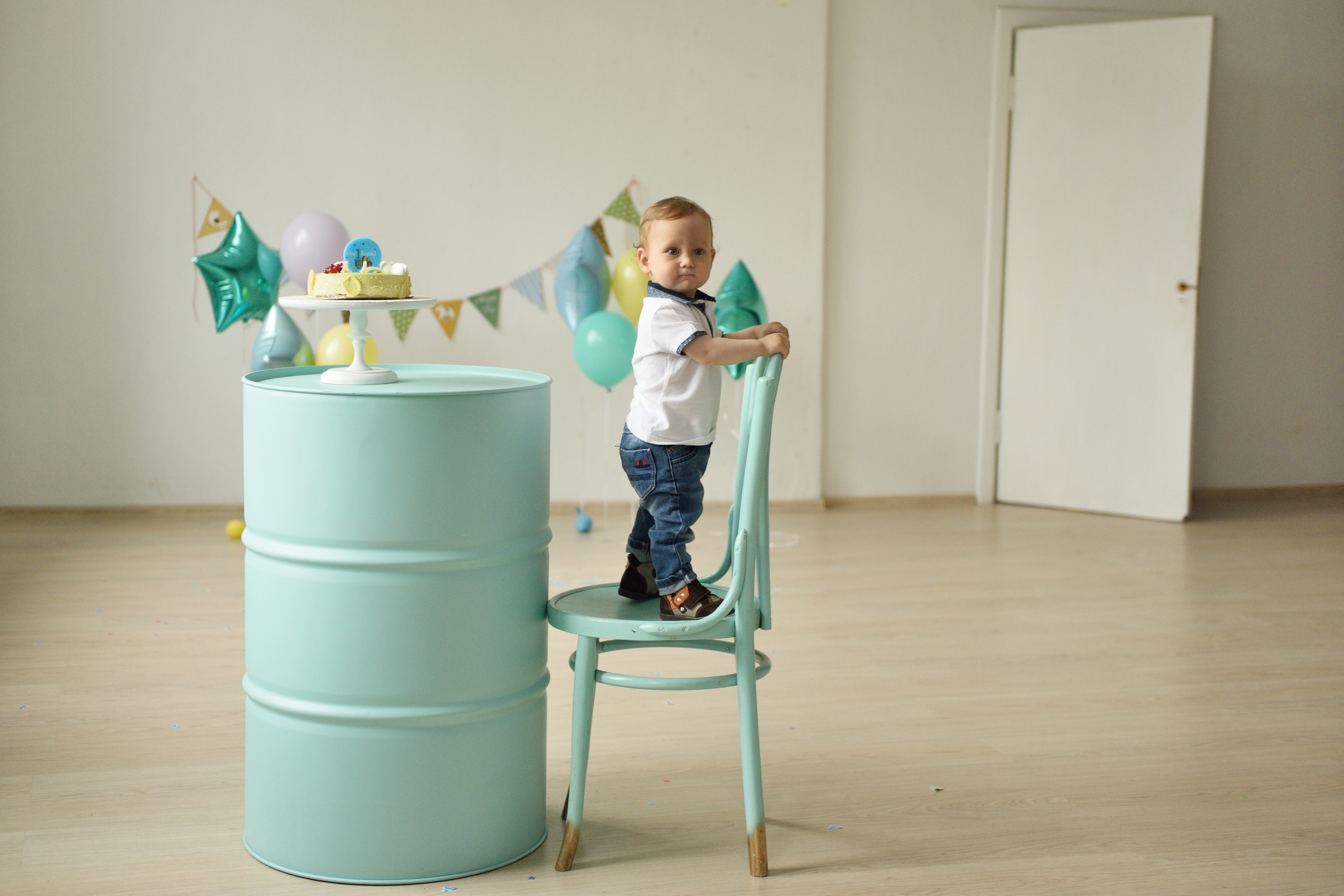 День рождение в студии. Фотограф в Санкт Петербурге Александра Вильдгрубе