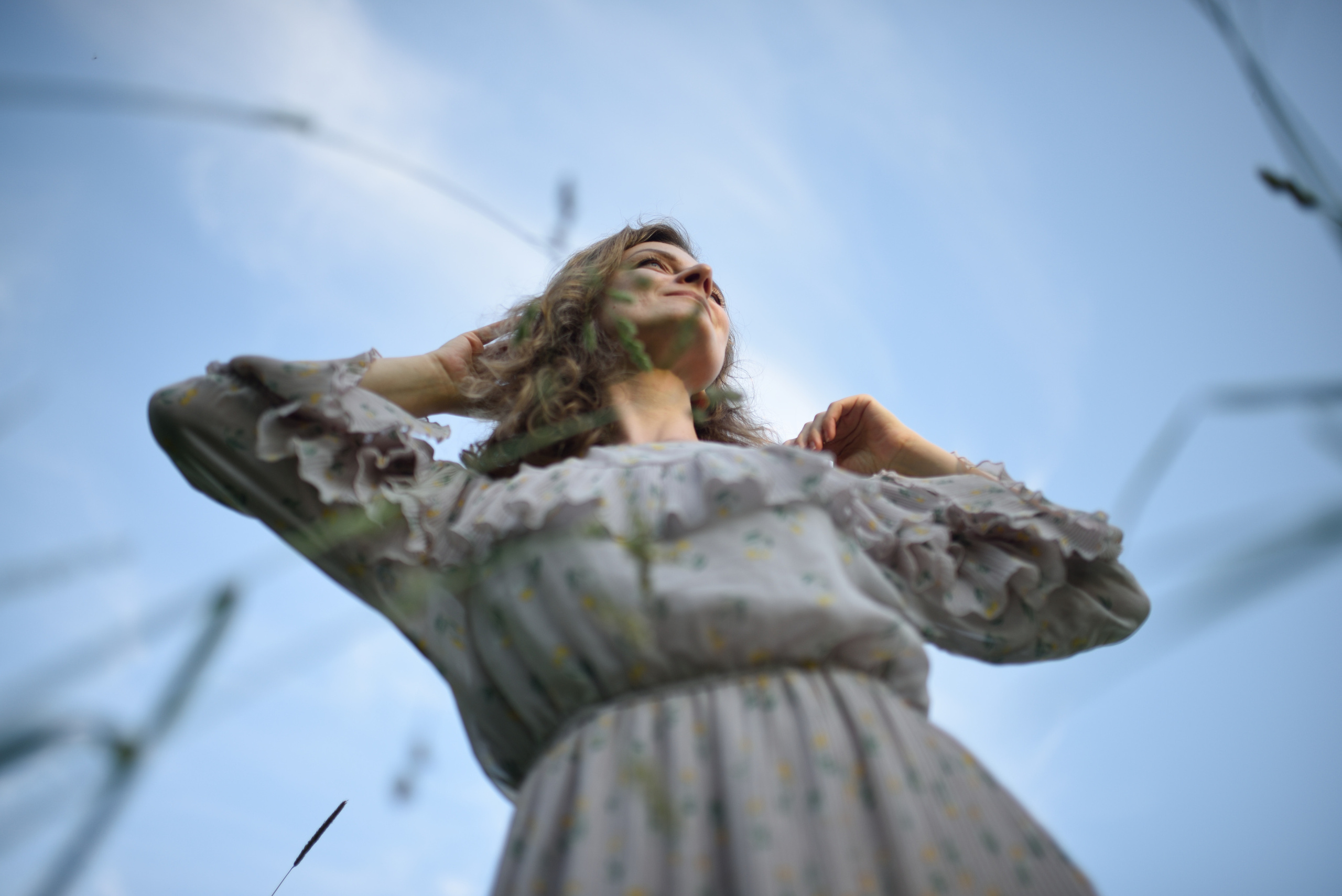 Женя. Прогулка в поле. Фотограф в Санкт Петербурге Александра Вильдгрубе