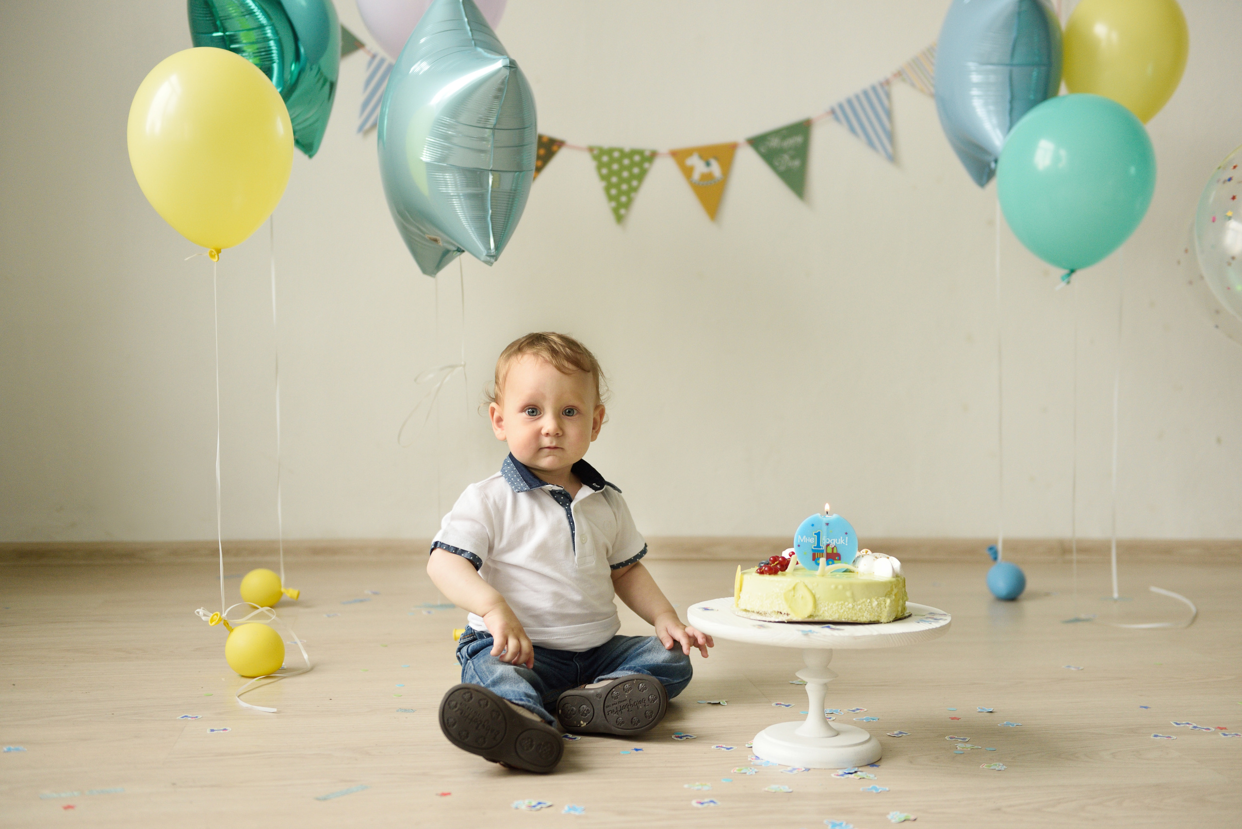 День рождение в студии. Фотограф в Санкт Петербурге Александра Вильдгрубе