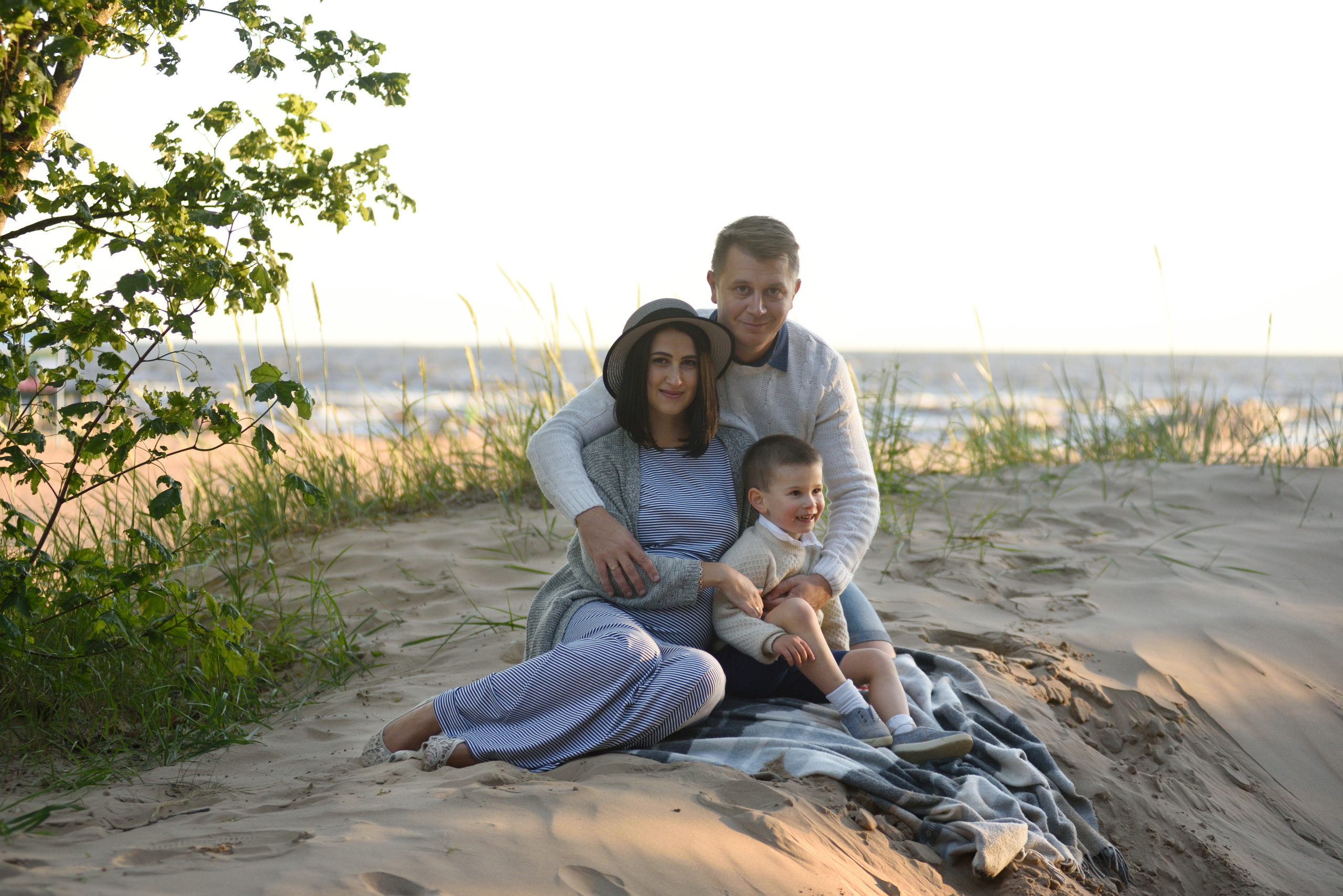 Семейная съемка на заливе. Фотограф в Санкт Петербурге Александра Вильдгрубе