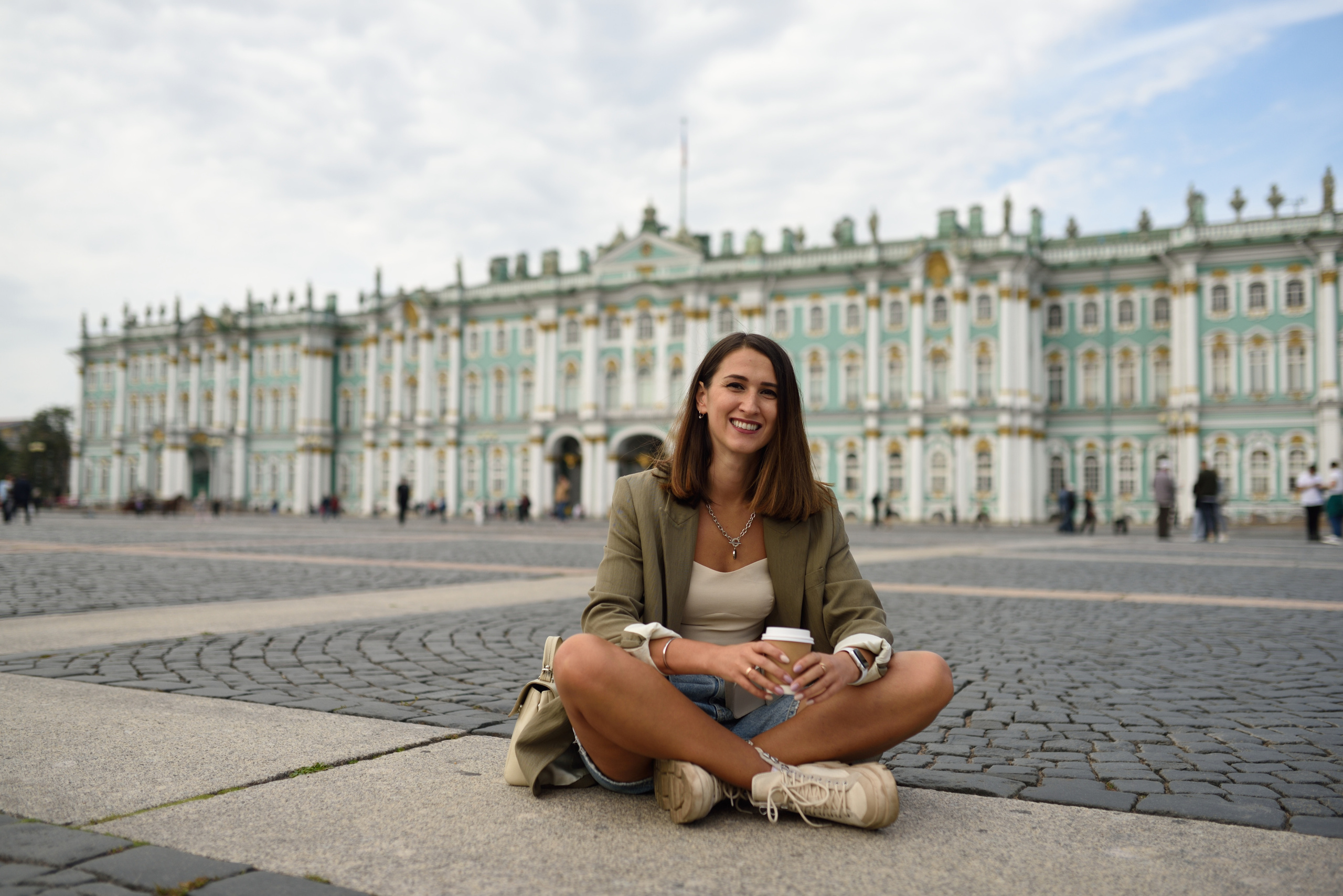 Настя, прогулка по центру. Фотограф в Санкт Петербурге Александра Вильдгрубе