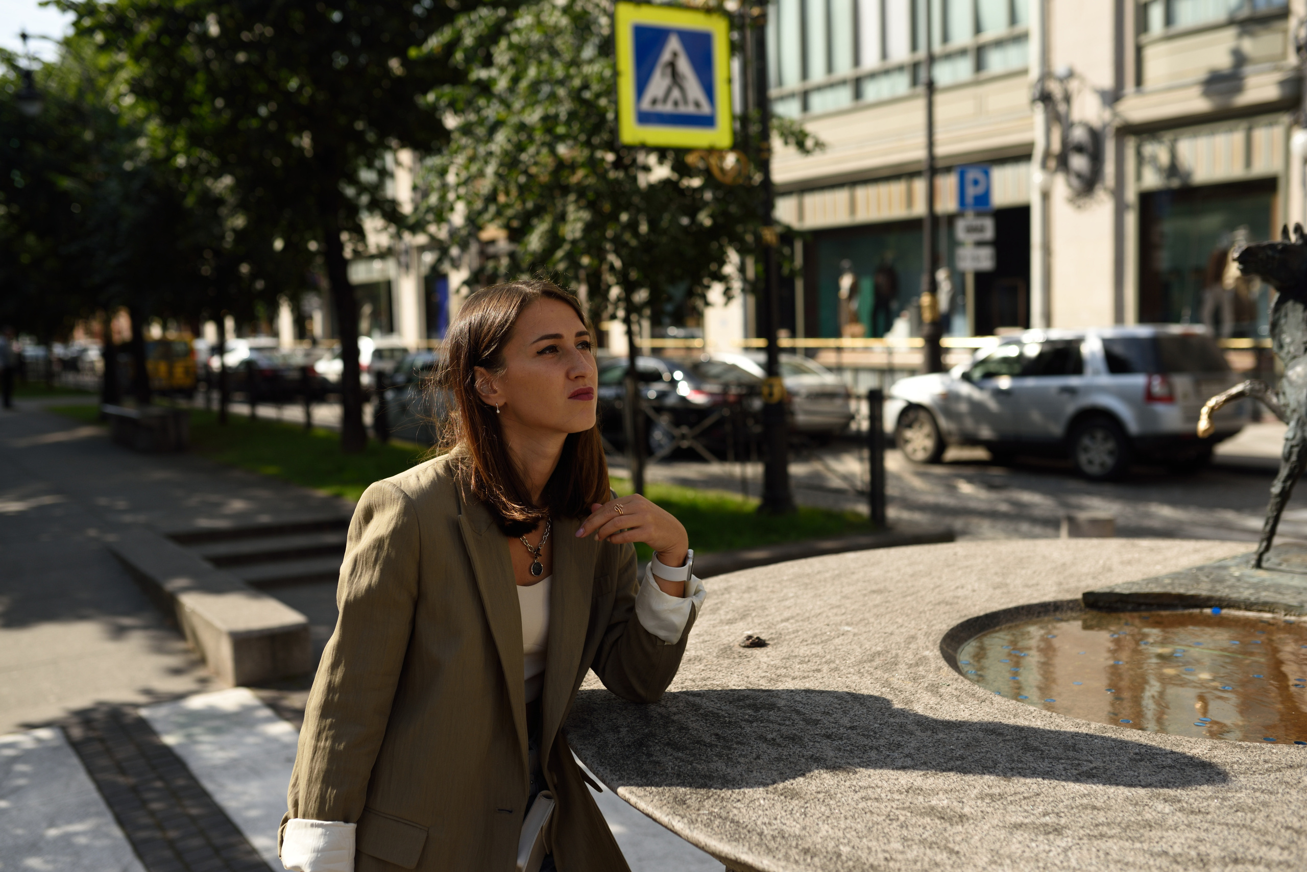 Настя, прогулка по центру. Фотограф в Санкт Петербурге Александра Вильдгрубе