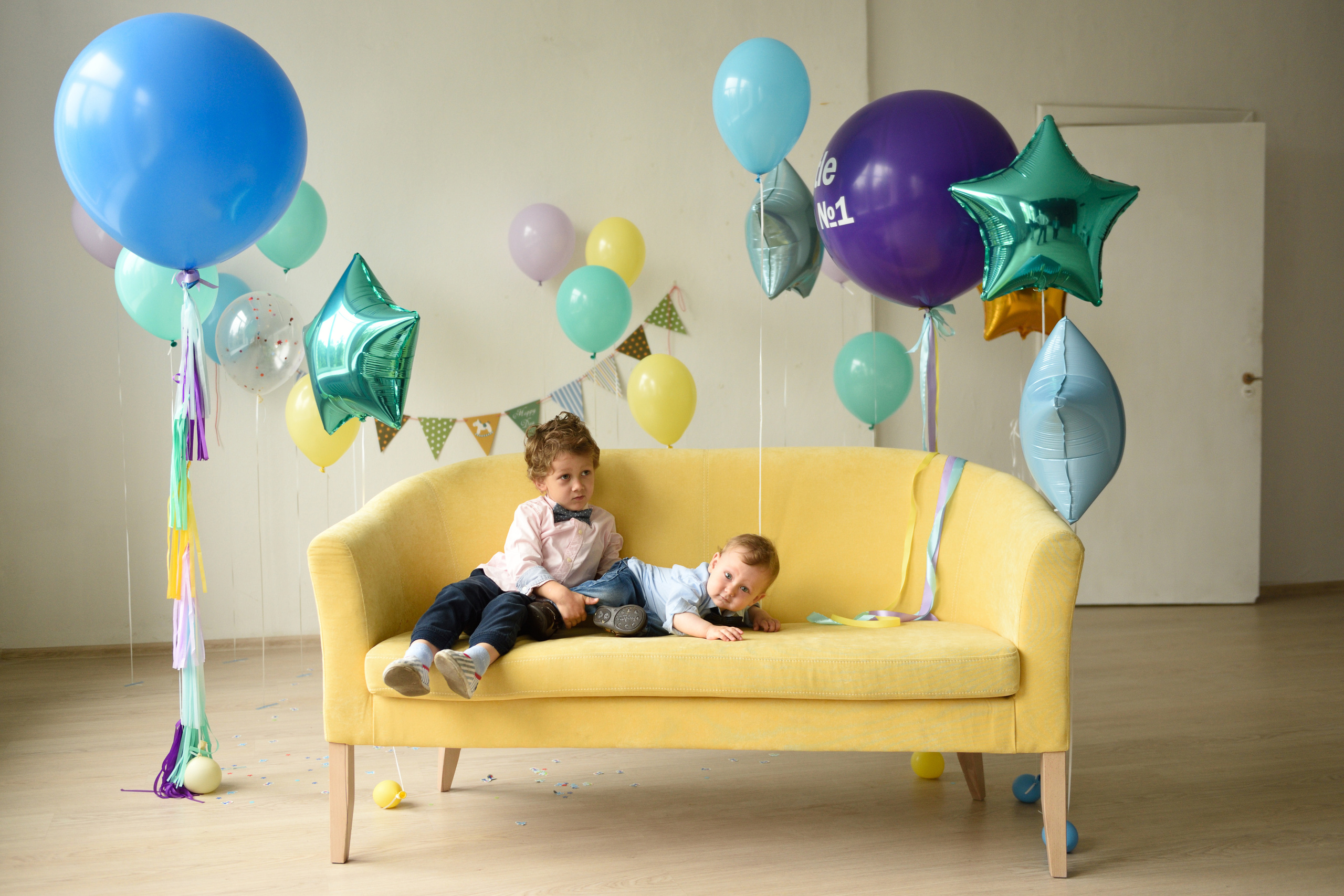 День рождение в студии. Фотограф в Санкт Петербурге Александра Вильдгрубе