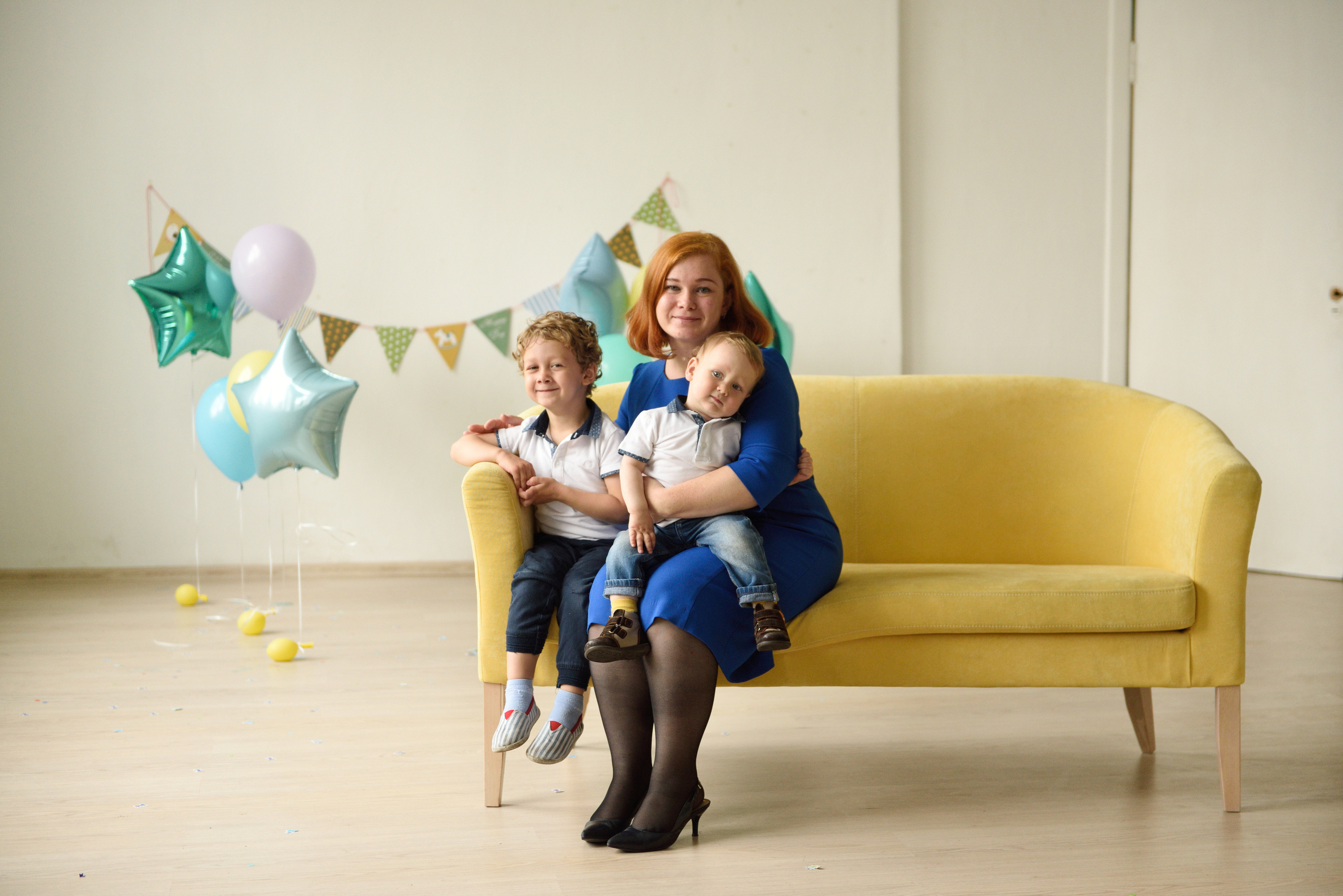 День рождение в студии. Фотограф в Санкт Петербурге Александра Вильдгрубе