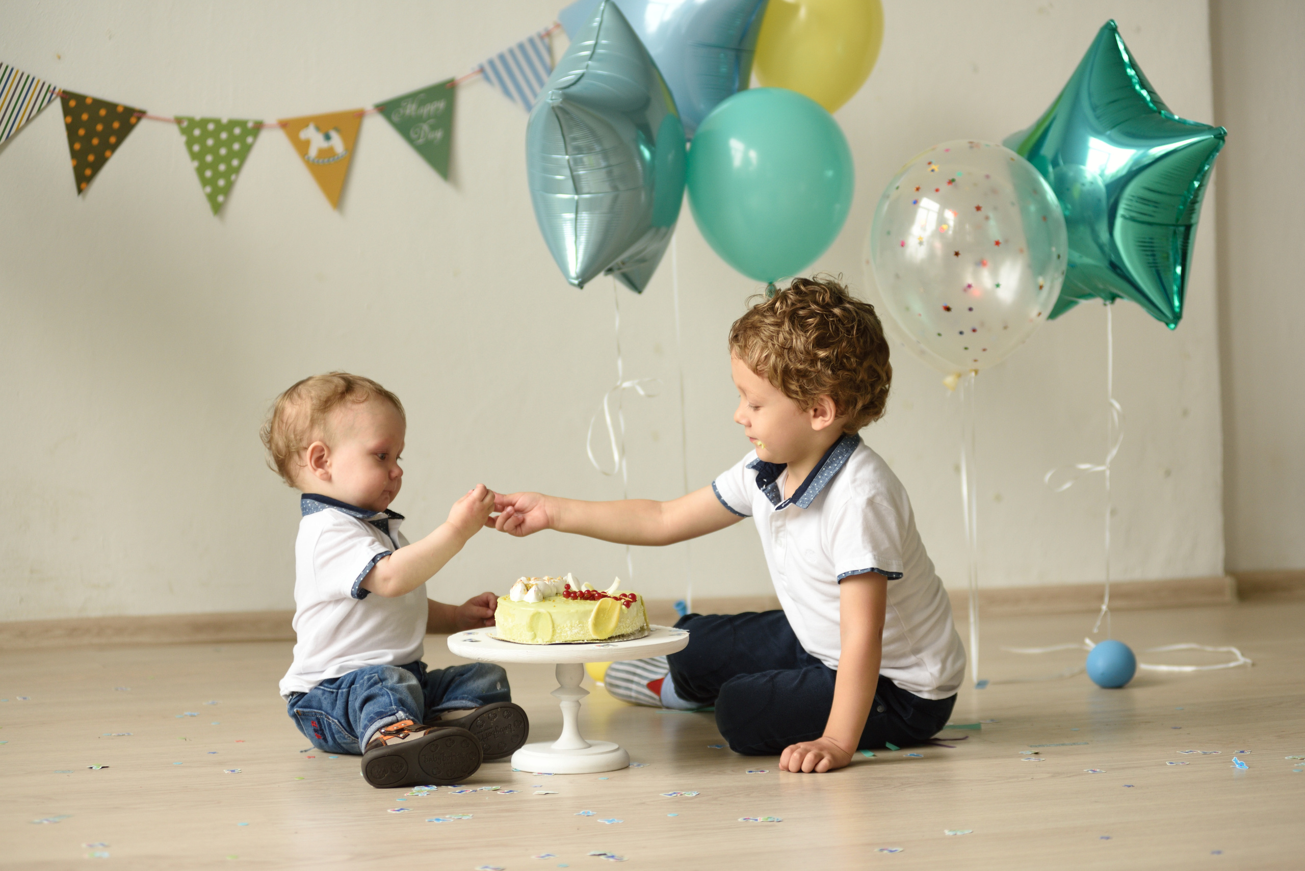 День рождение в студии. Фотограф в Санкт Петербурге Александра Вильдгрубе