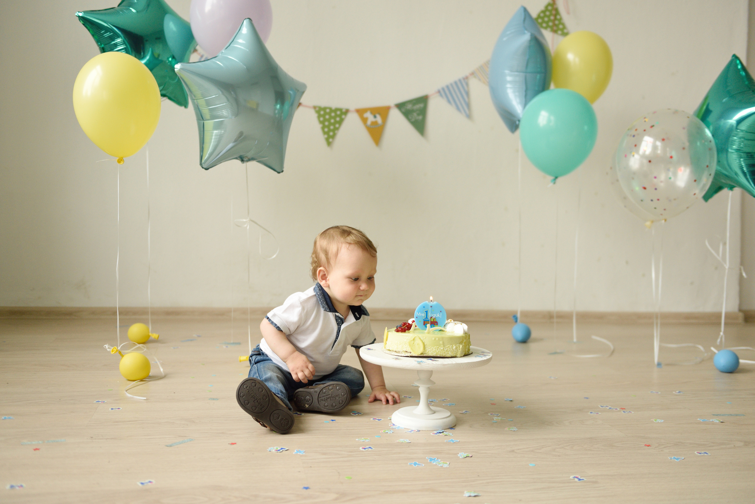 День рождение в студии. Фотограф в Санкт Петербурге Александра Вильдгрубе