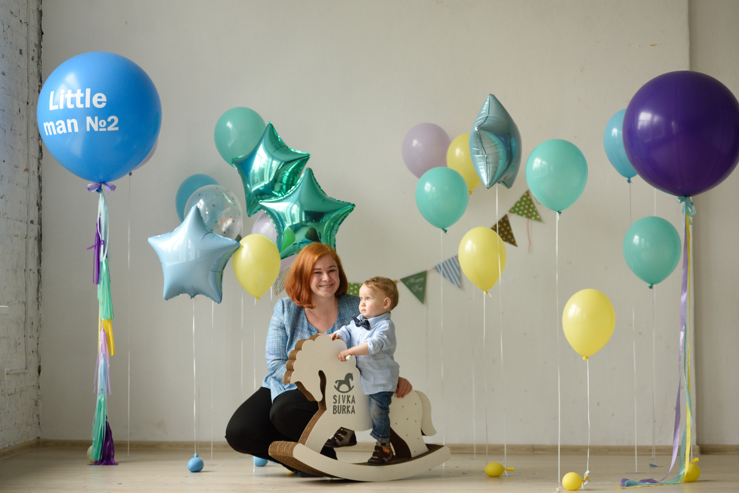 День рождение в студии. Фотограф в Санкт Петербурге Александра Вильдгрубе