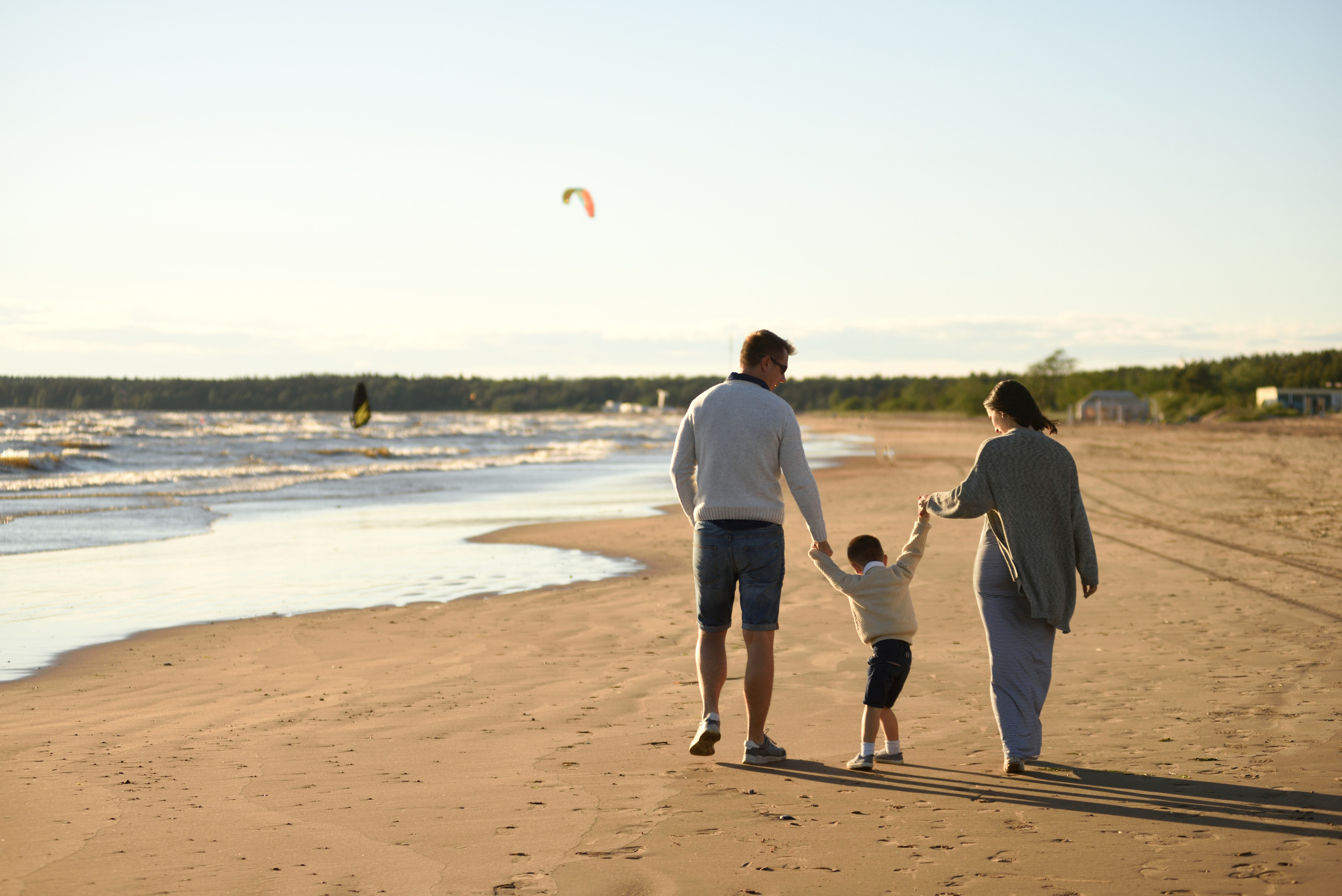 Семейная съемка на заливе. Фотограф в Санкт Петербурге Александра Вильдгрубе