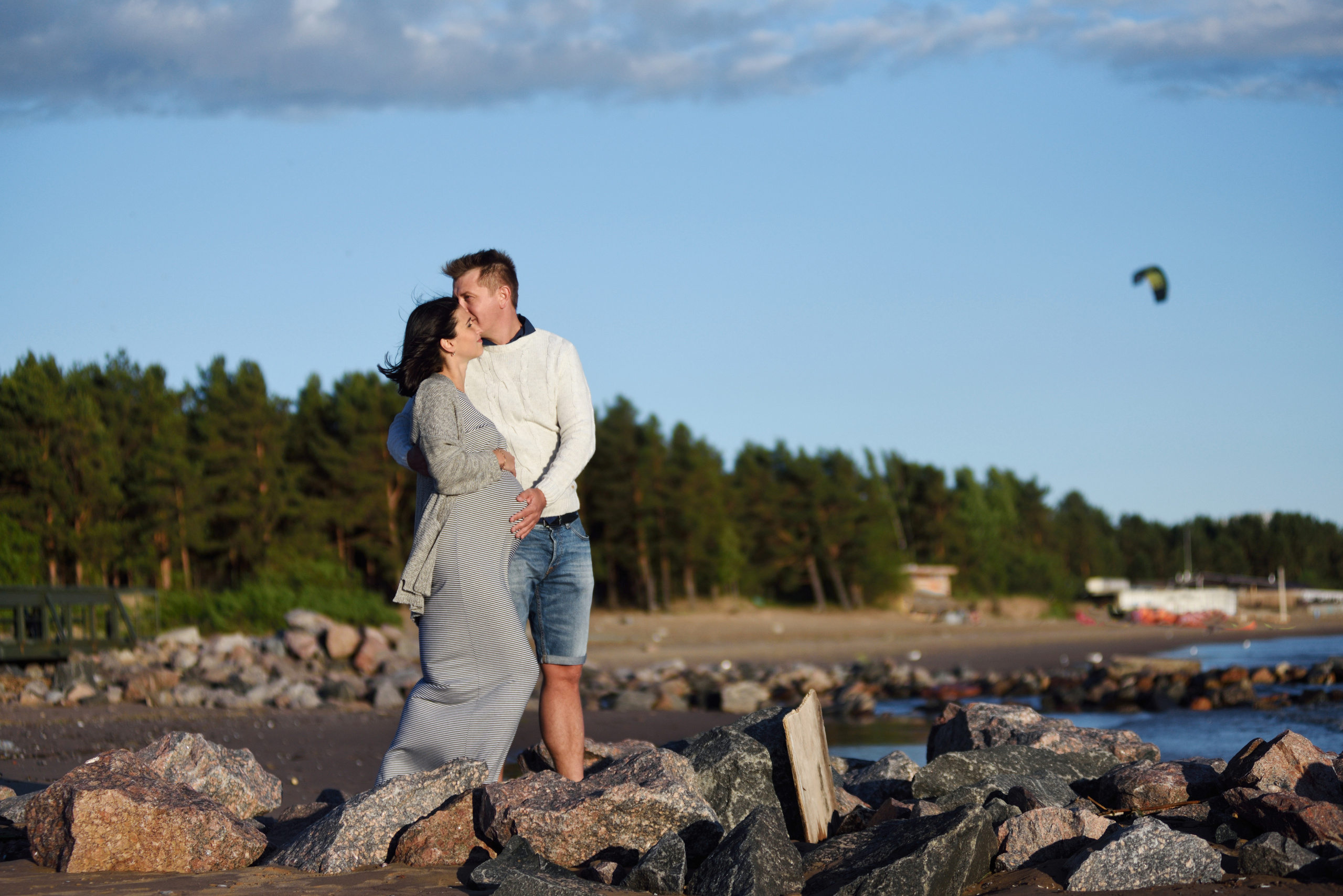 Семейная съемка на заливе. Фотограф в Санкт Петербурге Александра Вильдгрубе