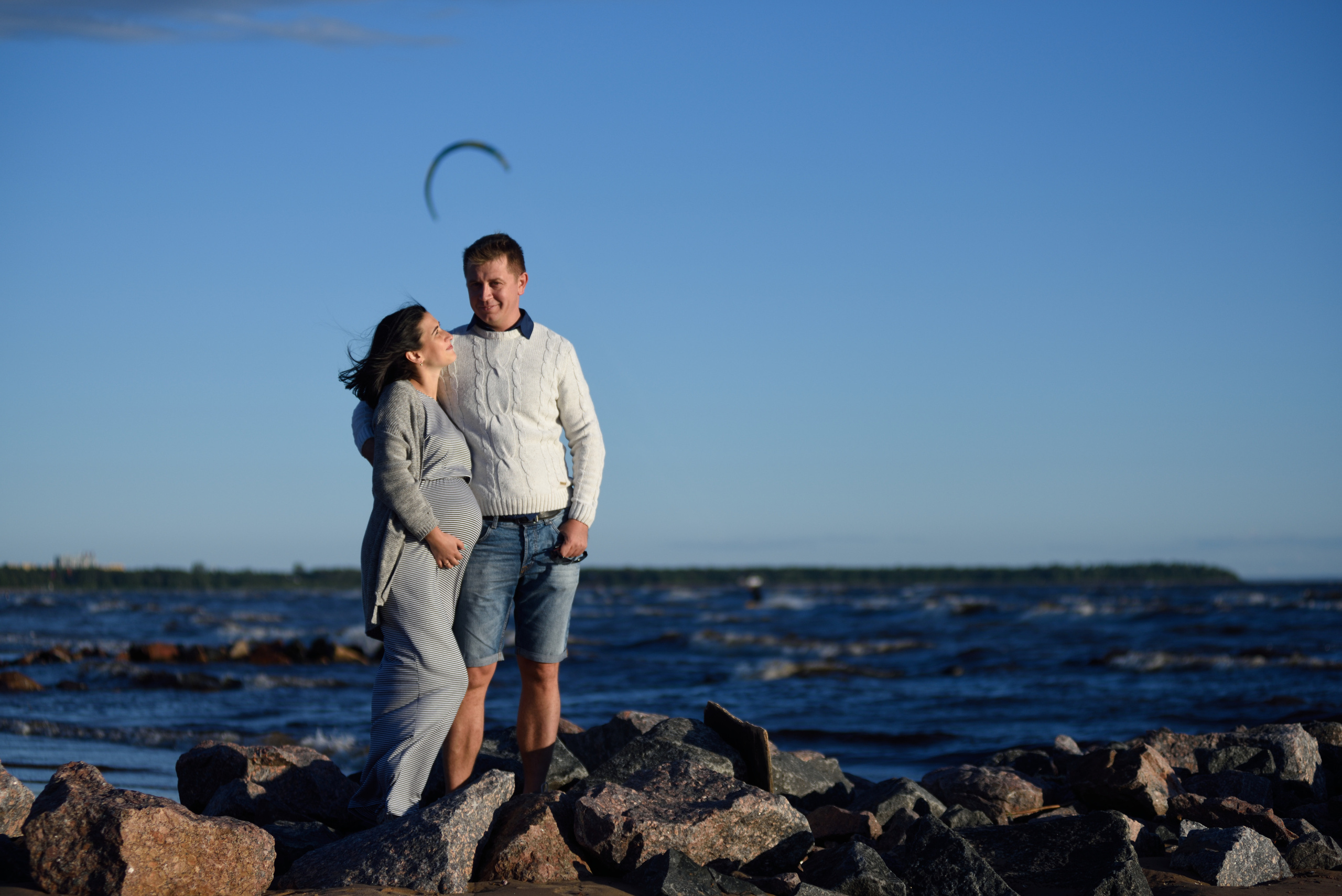 Семейная съемка на заливе. Фотограф в Санкт Петербурге Александра Вильдгрубе