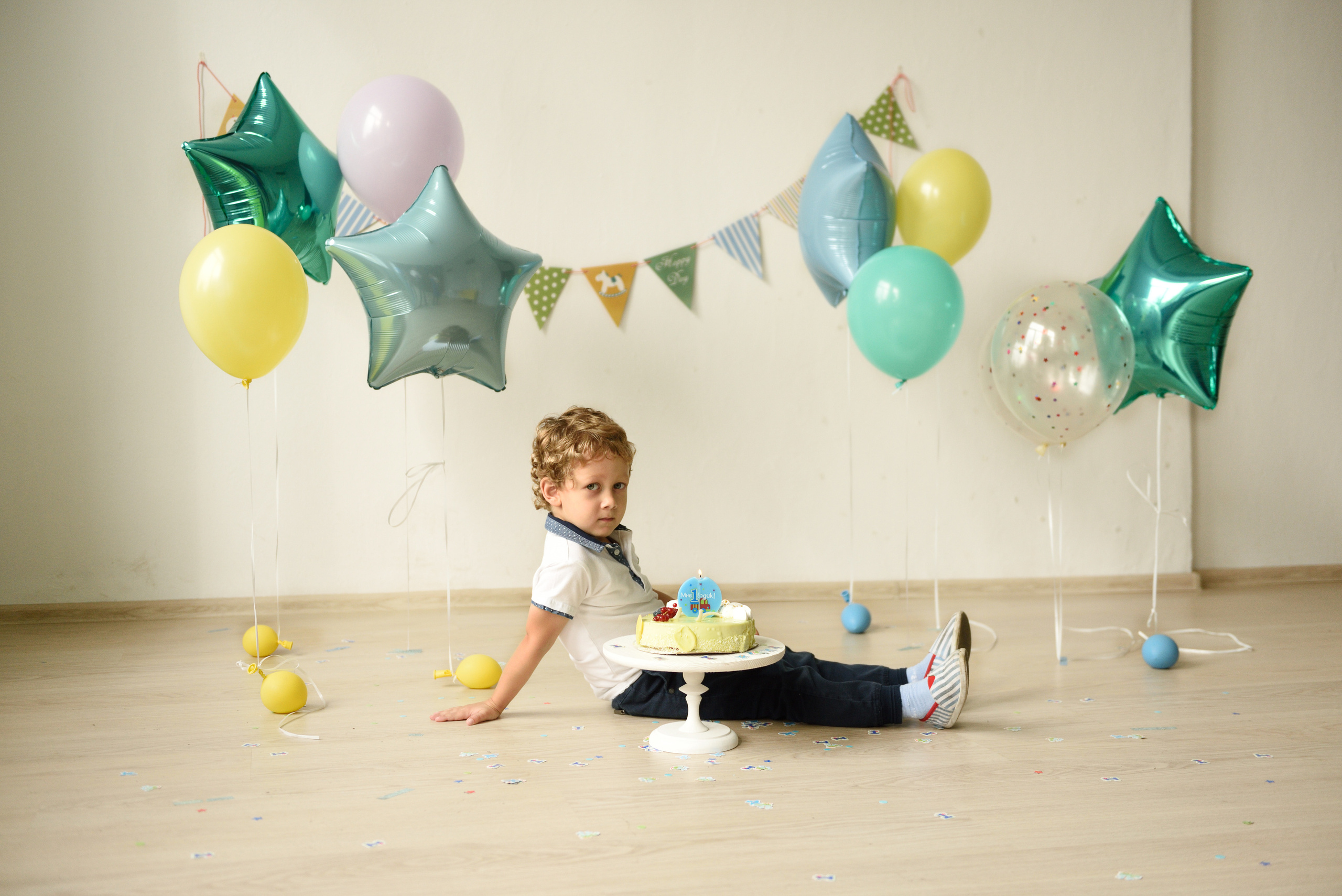 День рождение в студии. Фотограф в Санкт Петербурге Александра Вильдгрубе