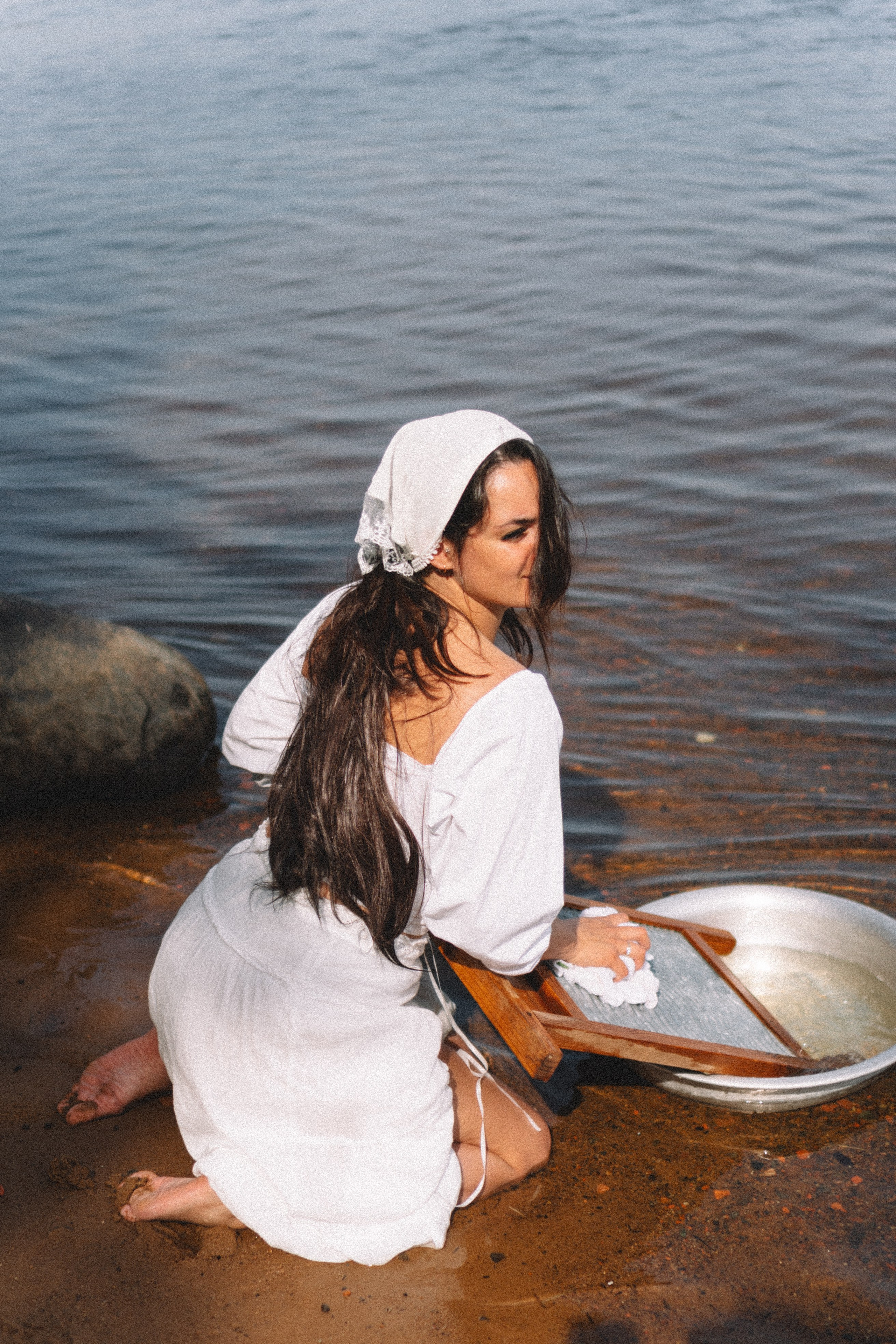 СТИРКА НА РЕКЕ. Профессиональный фотограф, Санкт-Петербург — Виктория Богомолова