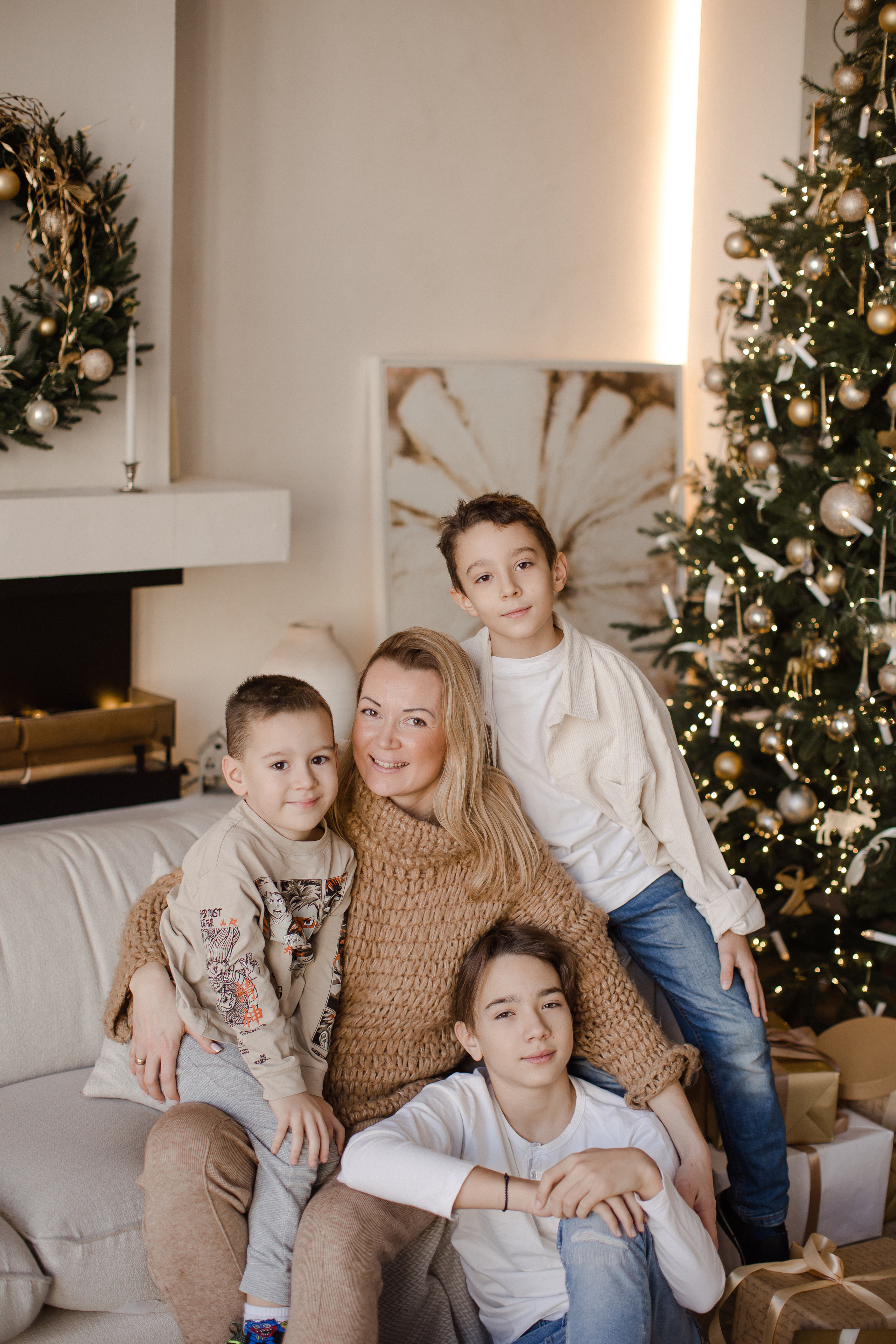 Эдик Карина и дети. Семейный и детский фотограф в Москве Кузьмина Мария