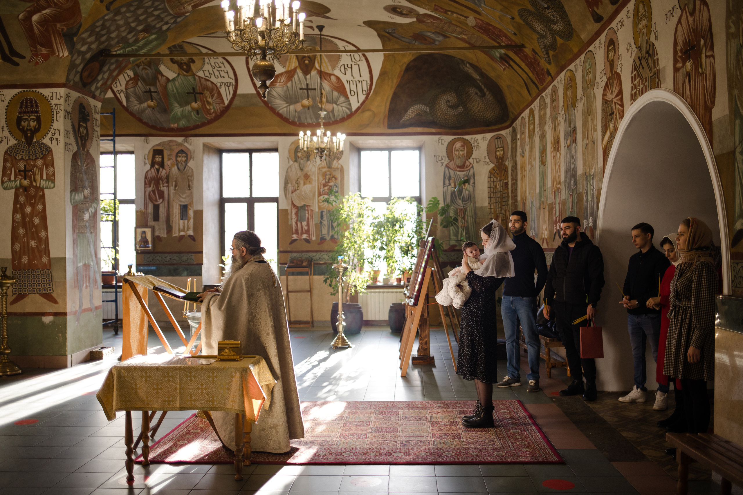 Крестины. Семейный и детский фотограф в Москве Кузьмина Мария