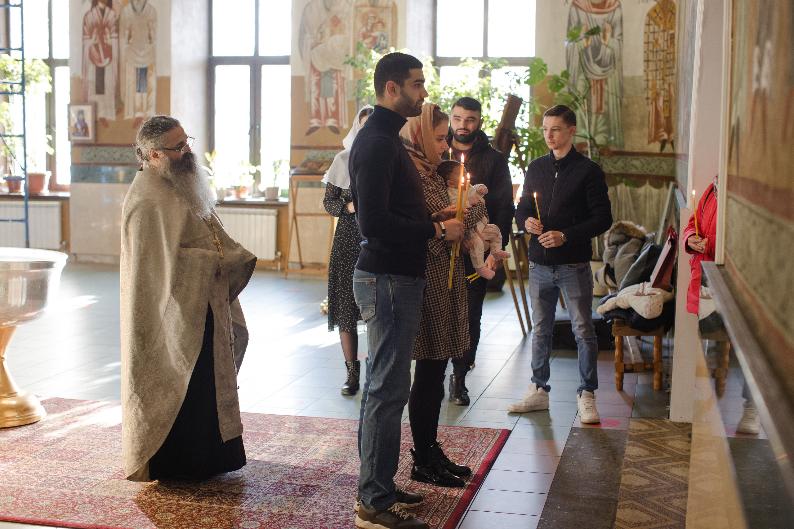 Крестины. Семейный и детский фотограф в Москве Кузьмина Мария