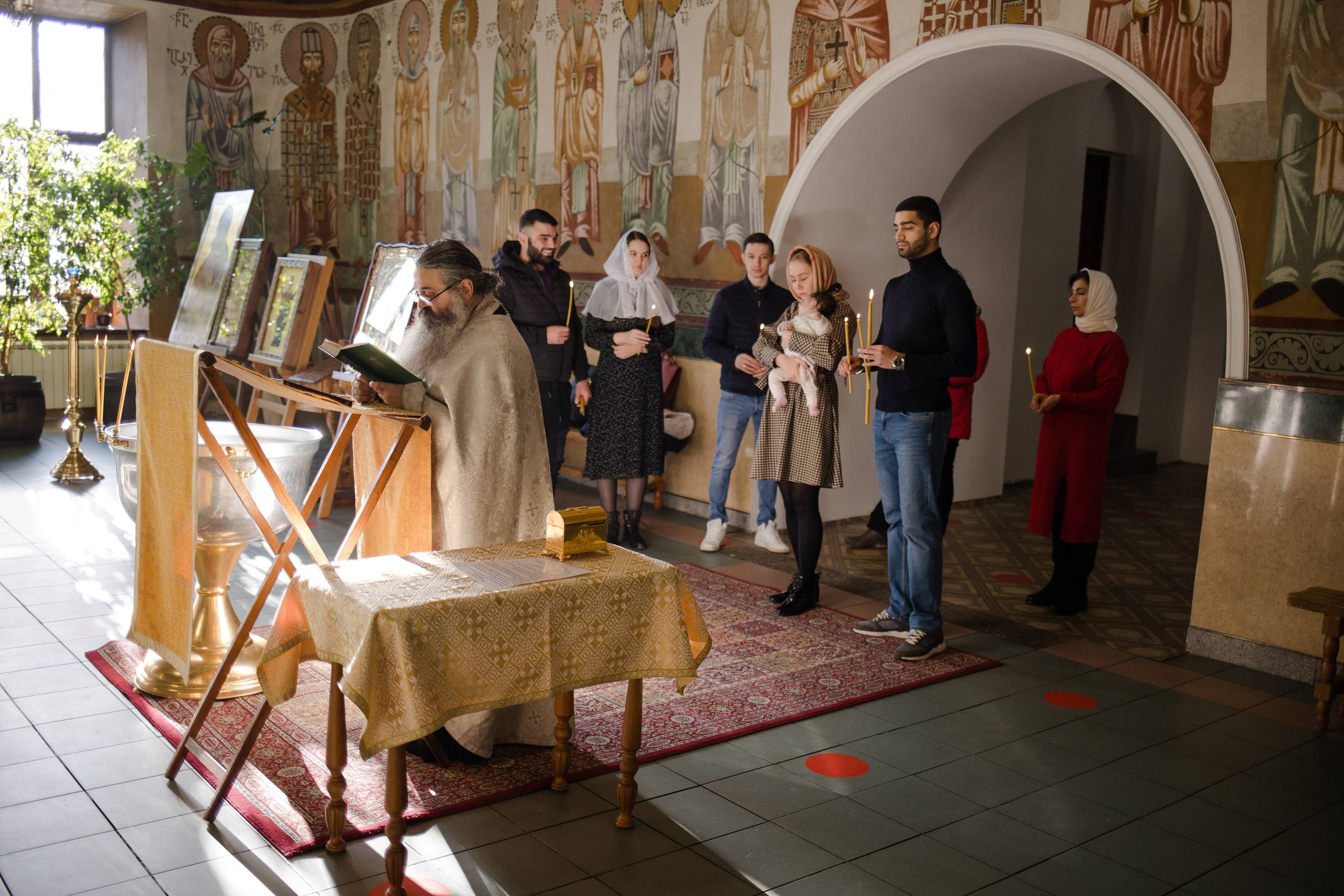 Крестины. Семейный и детский фотограф в Москве Кузьмина Мария