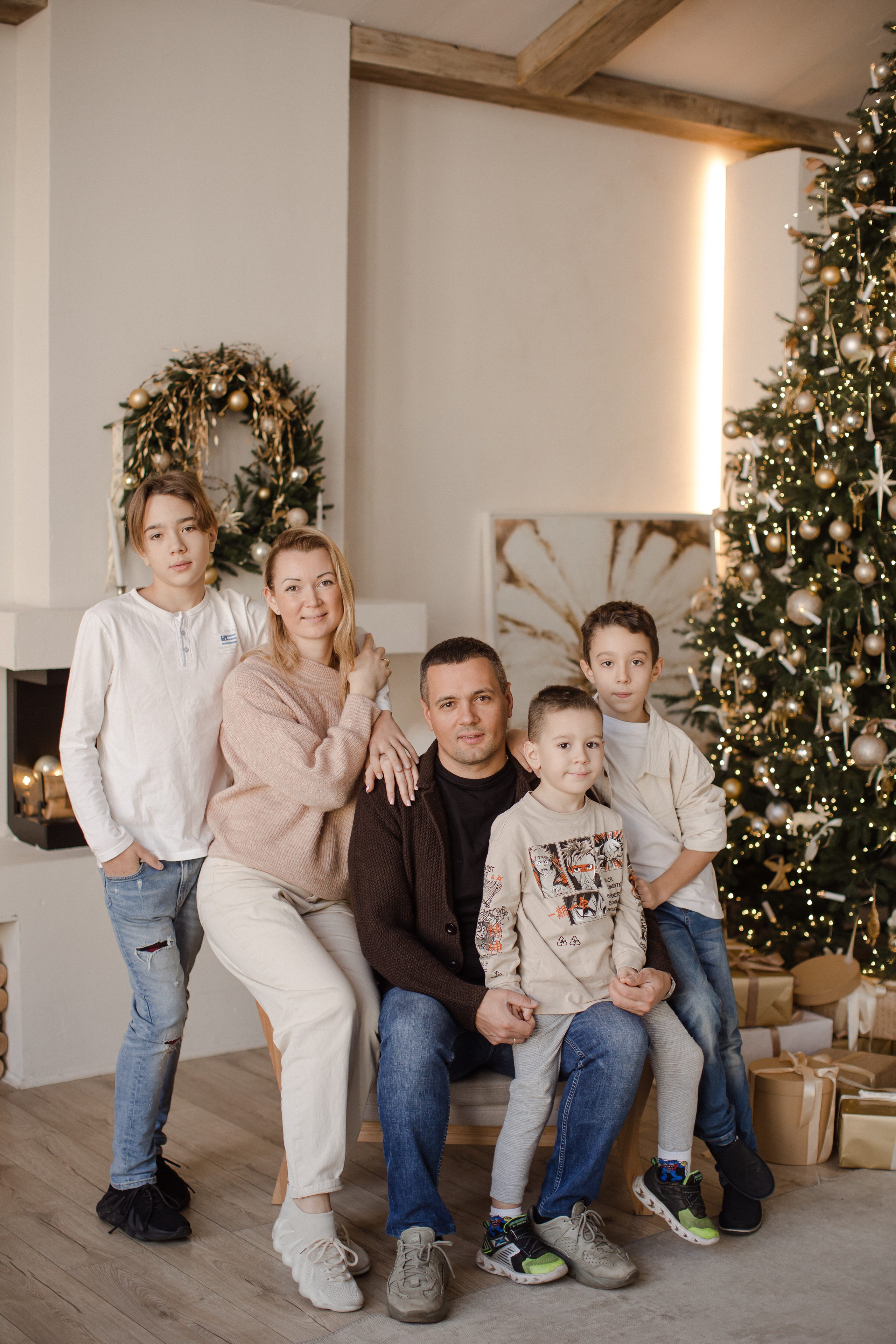 Эдик Карина и дети. Семейный и детский фотограф в Москве Кузьмина Мария