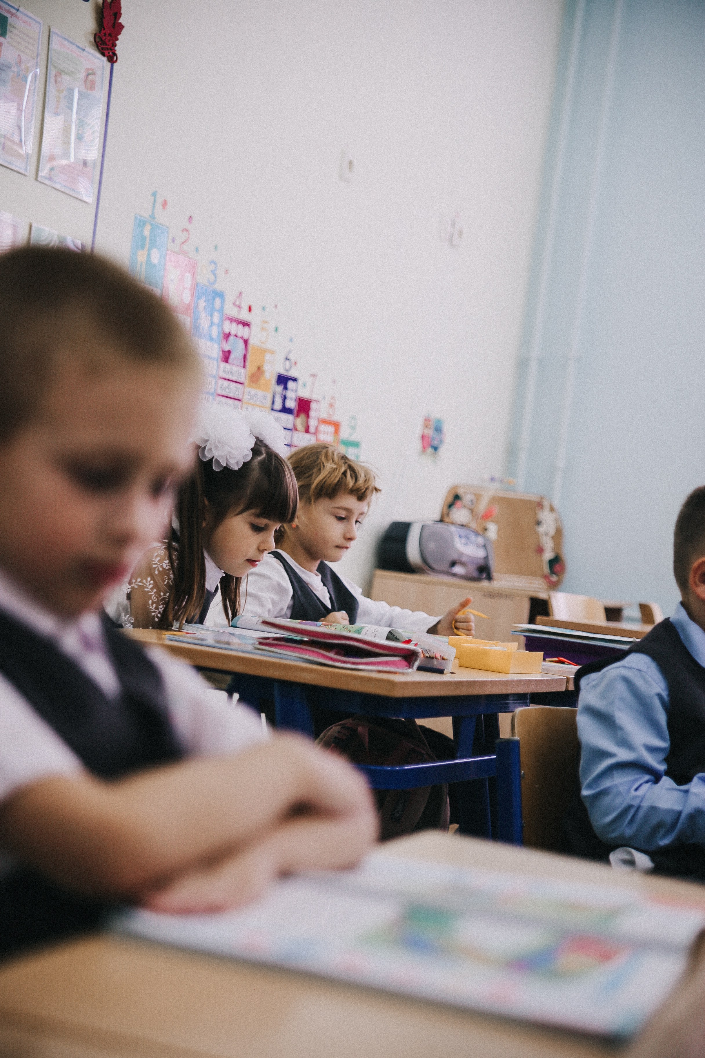 Первоклашки. Фотограф в Серпухове и Тарусе Ксения Царёва