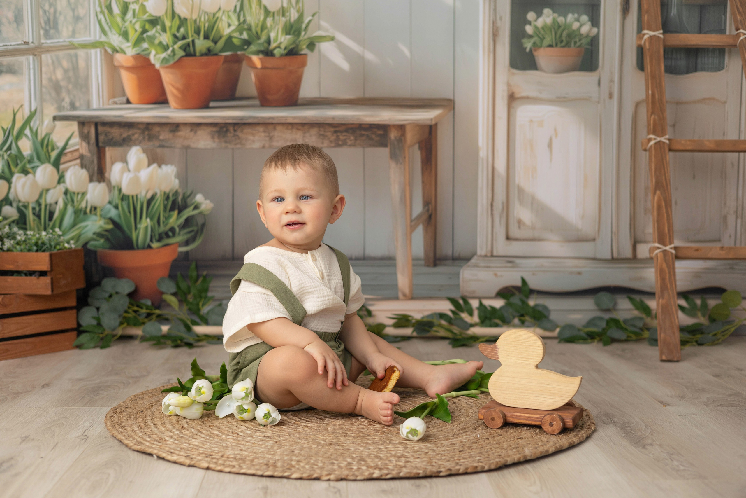 «Тюльпанчики». «Вкадре» — фотосессия новорожденных Тула | детский фотограф в Туле