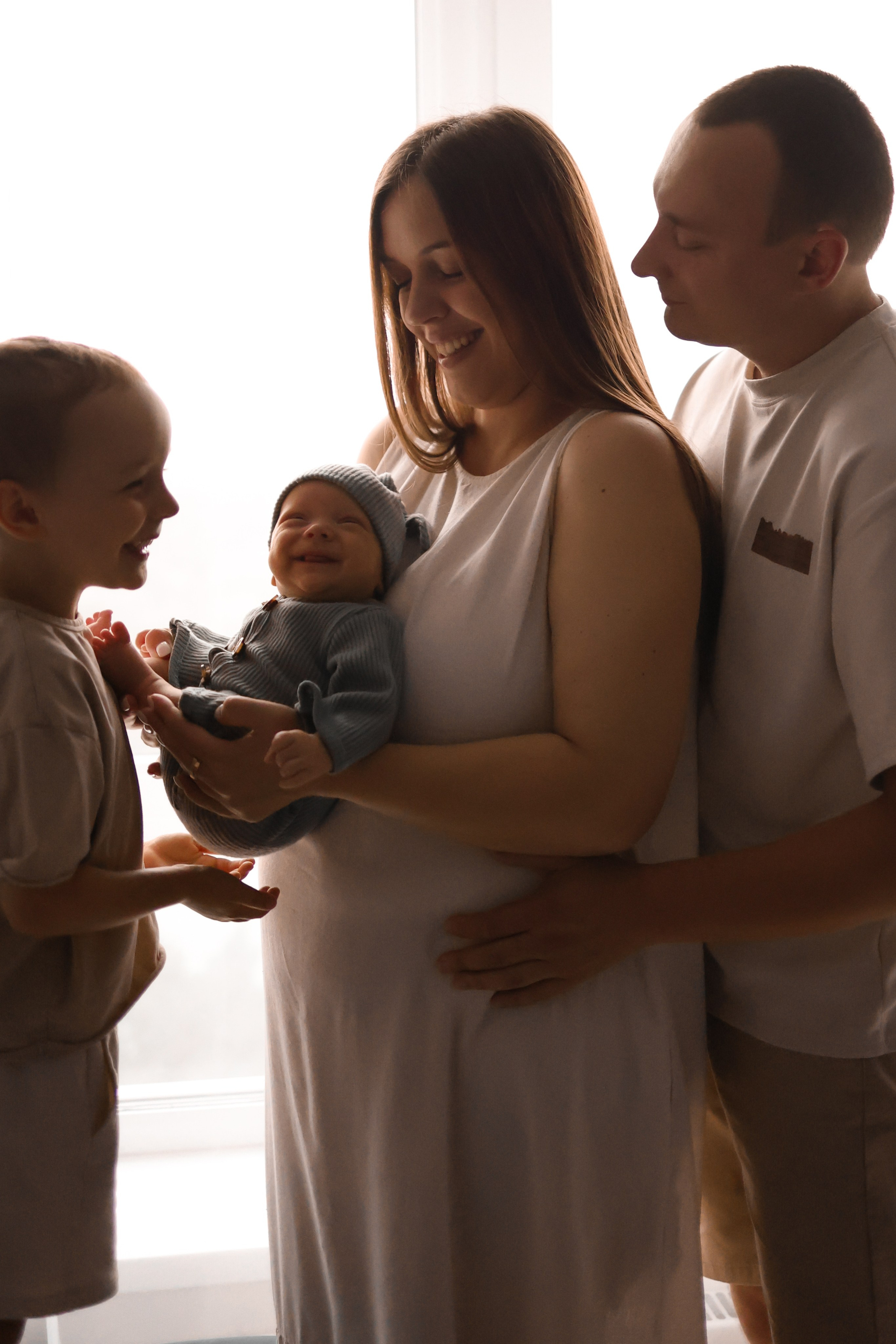 Фотосессия Федора. Фотограф новорожденных в Москве и Московской области Наталья Збиглей