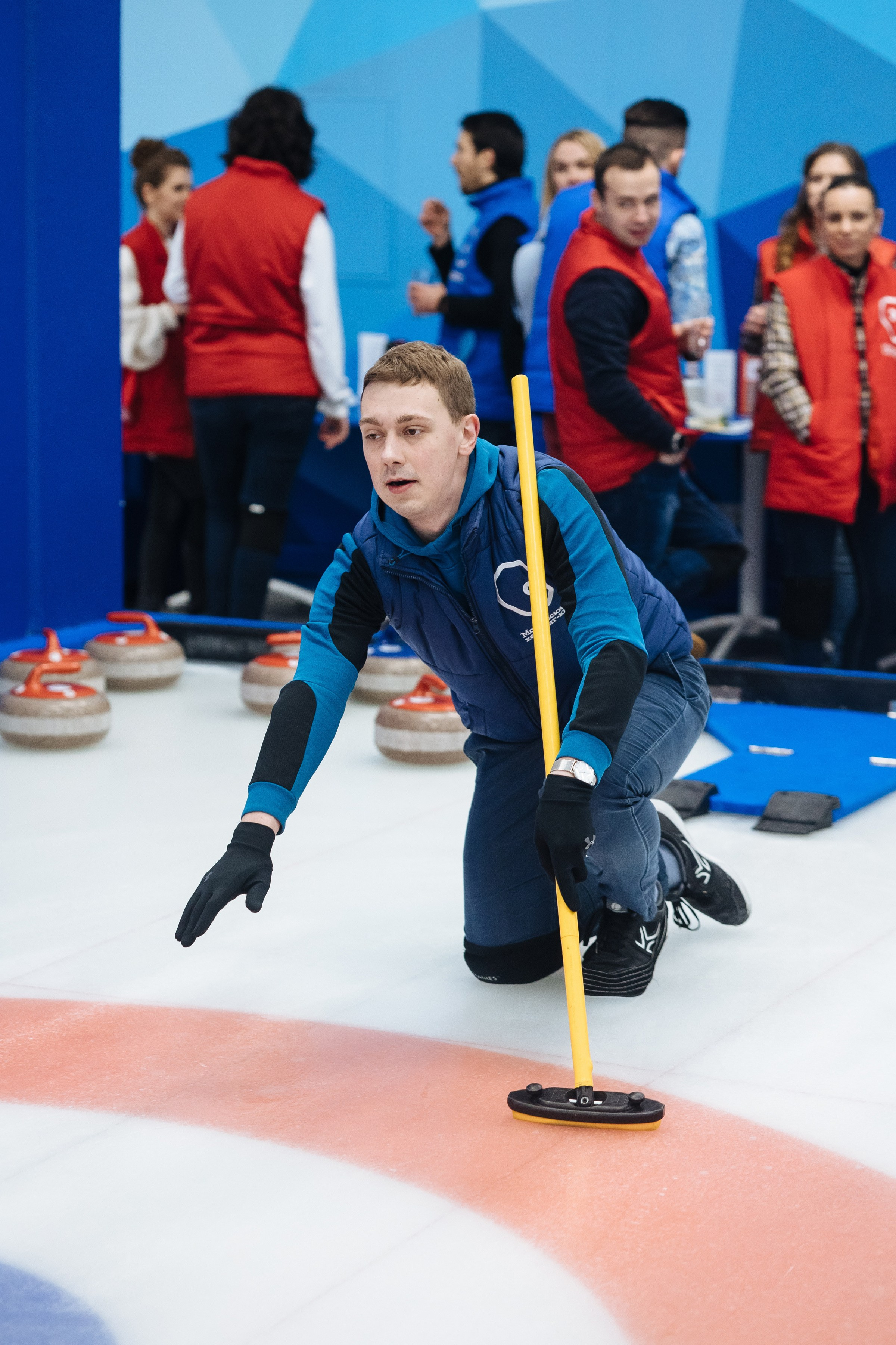 Корпоратив в кёрлинге. Свадебный и семейный фотограф Екатерина Иванова