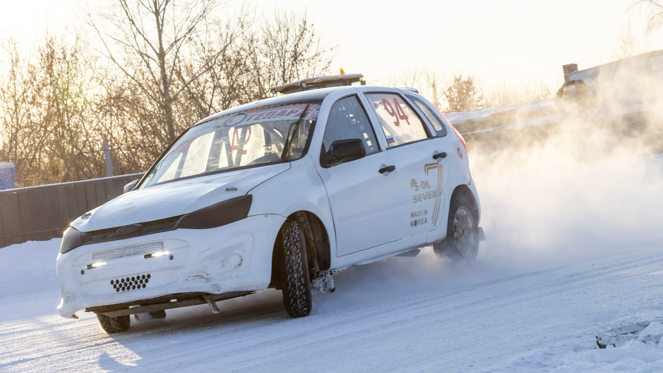 Автогонки «Трек 400» на льду. Bertran Ordo