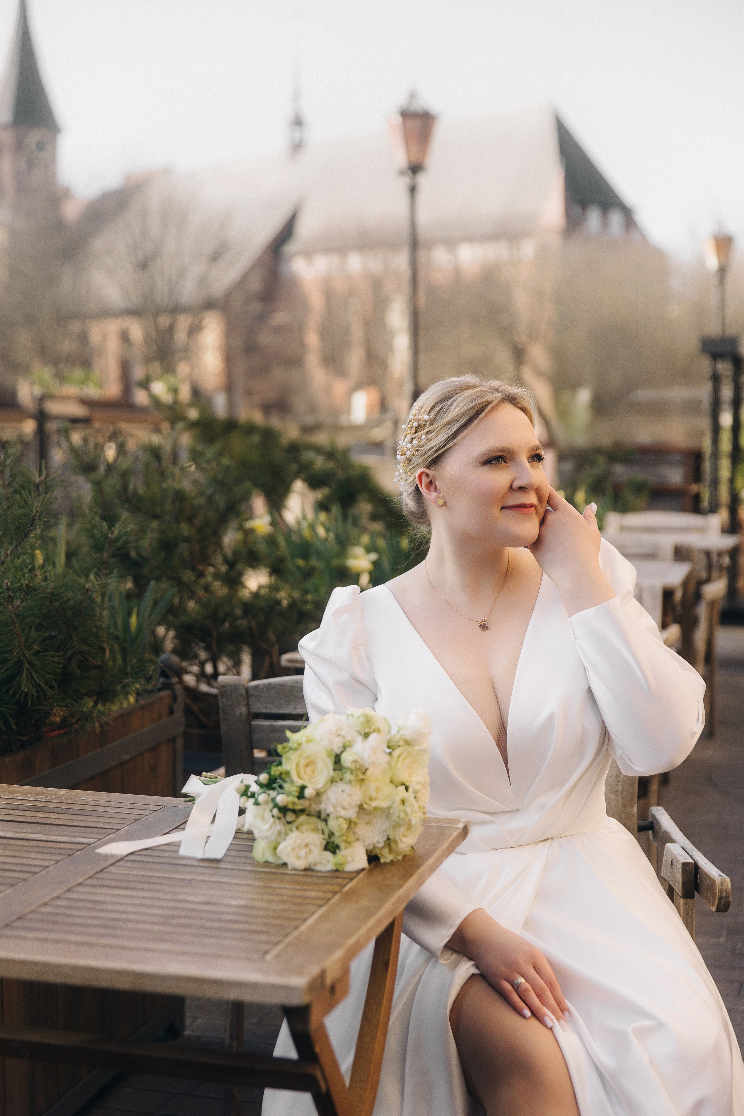 Свадебная фотосессия на закате на море. Свадебный фотограф в Калининграде Мария Ямышева